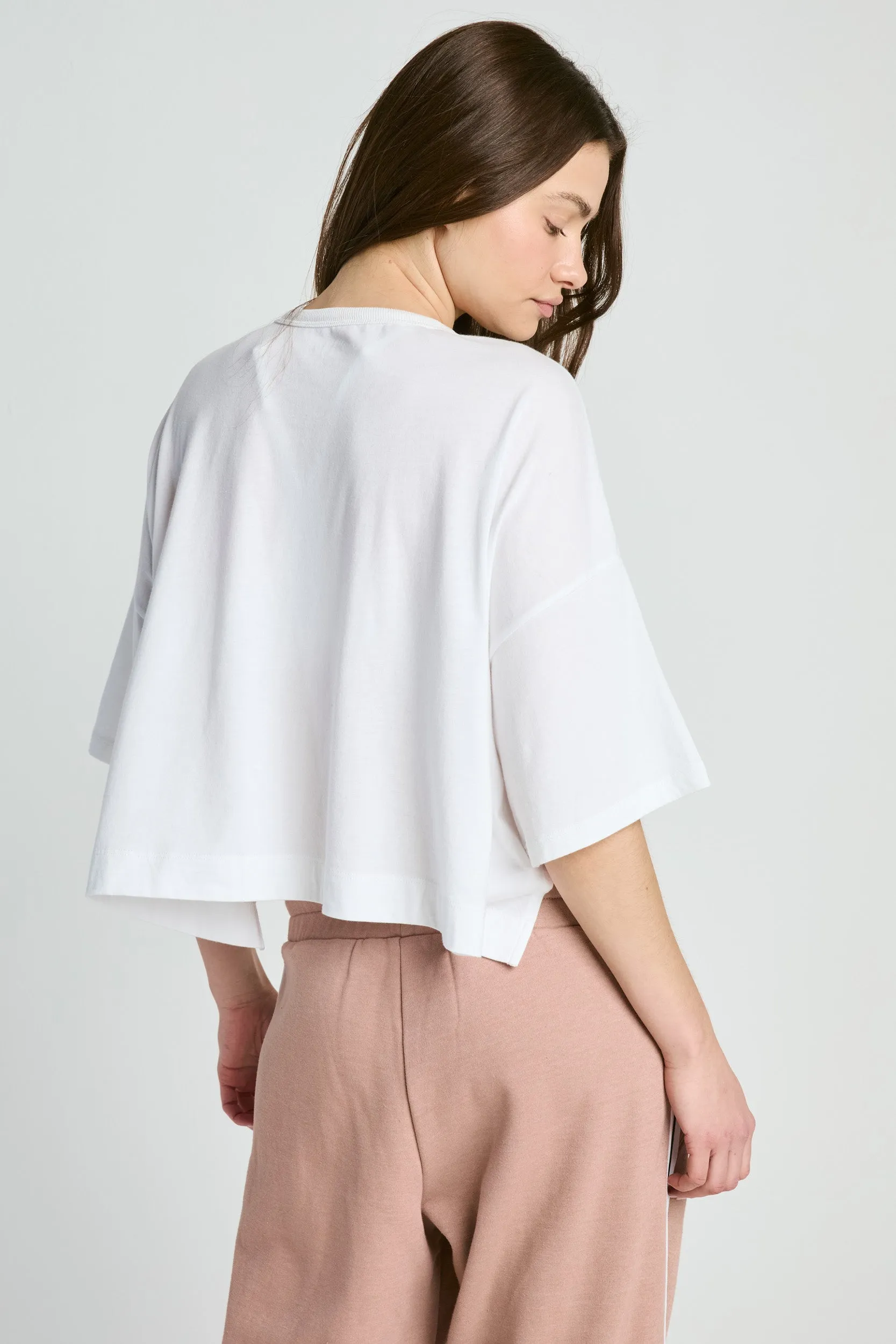 The XL Crop Tee sold by Year of Ours product image thumbnail 5