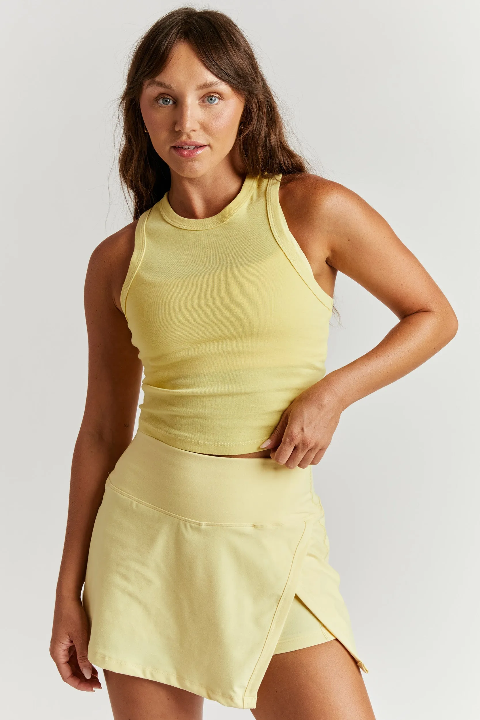 Racer Crop Tank sold by Year of Ours