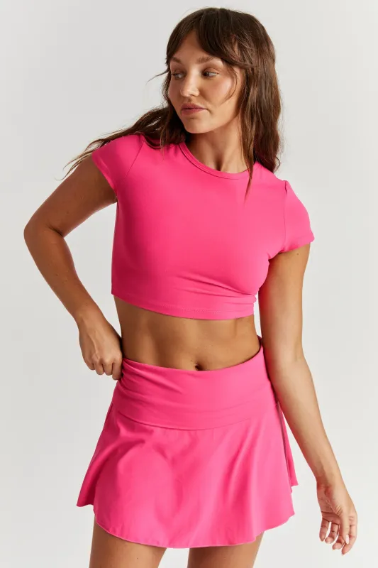 Studio Cropped Active Tee sold by Year of Ours