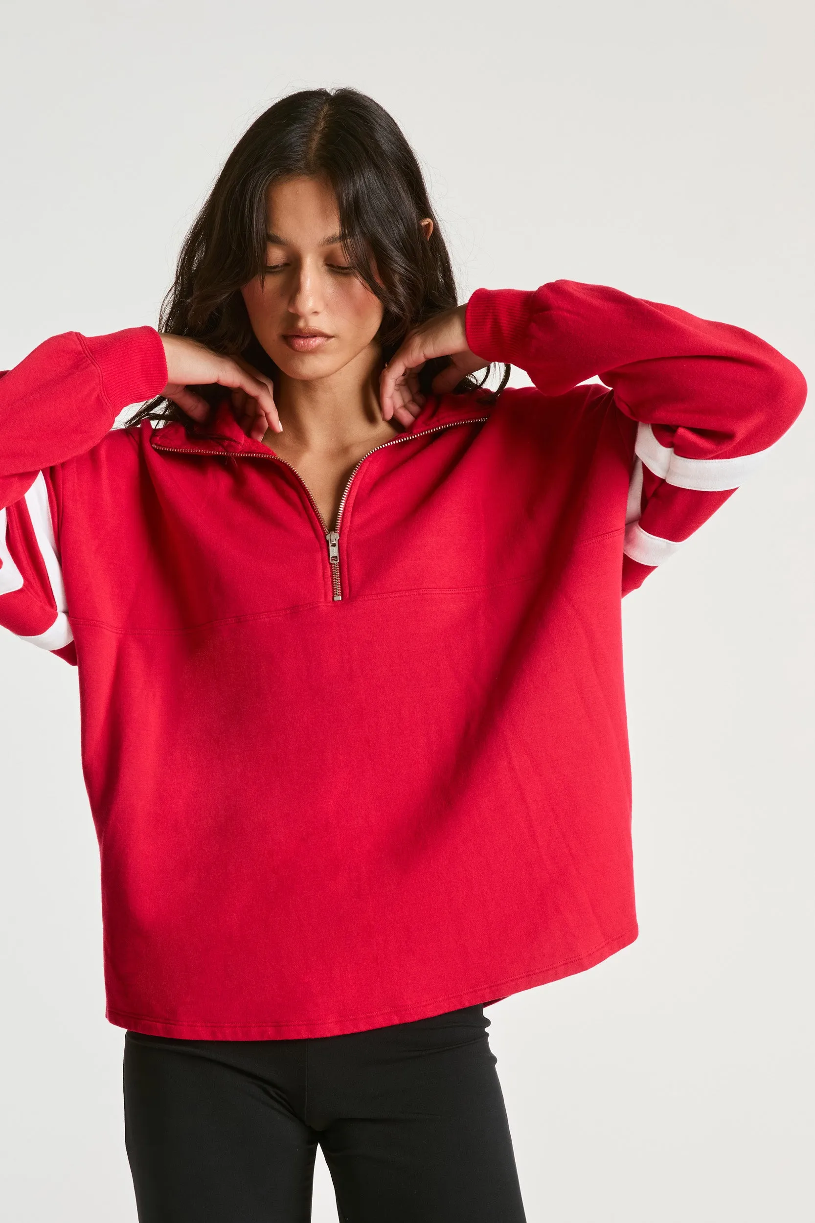 Varsity Half Zip sold by Year of Ours product image thumbnail 3