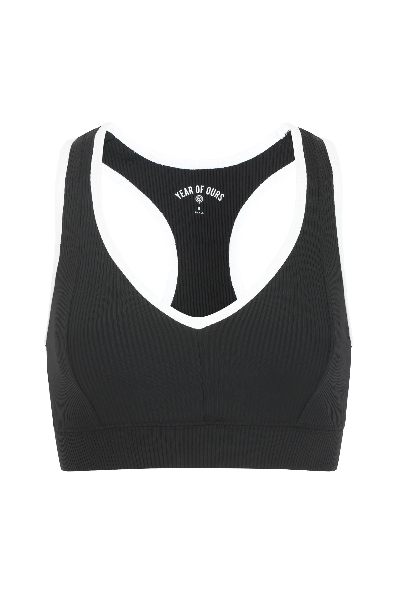 Ribbed V Bra sold by Year of Ours