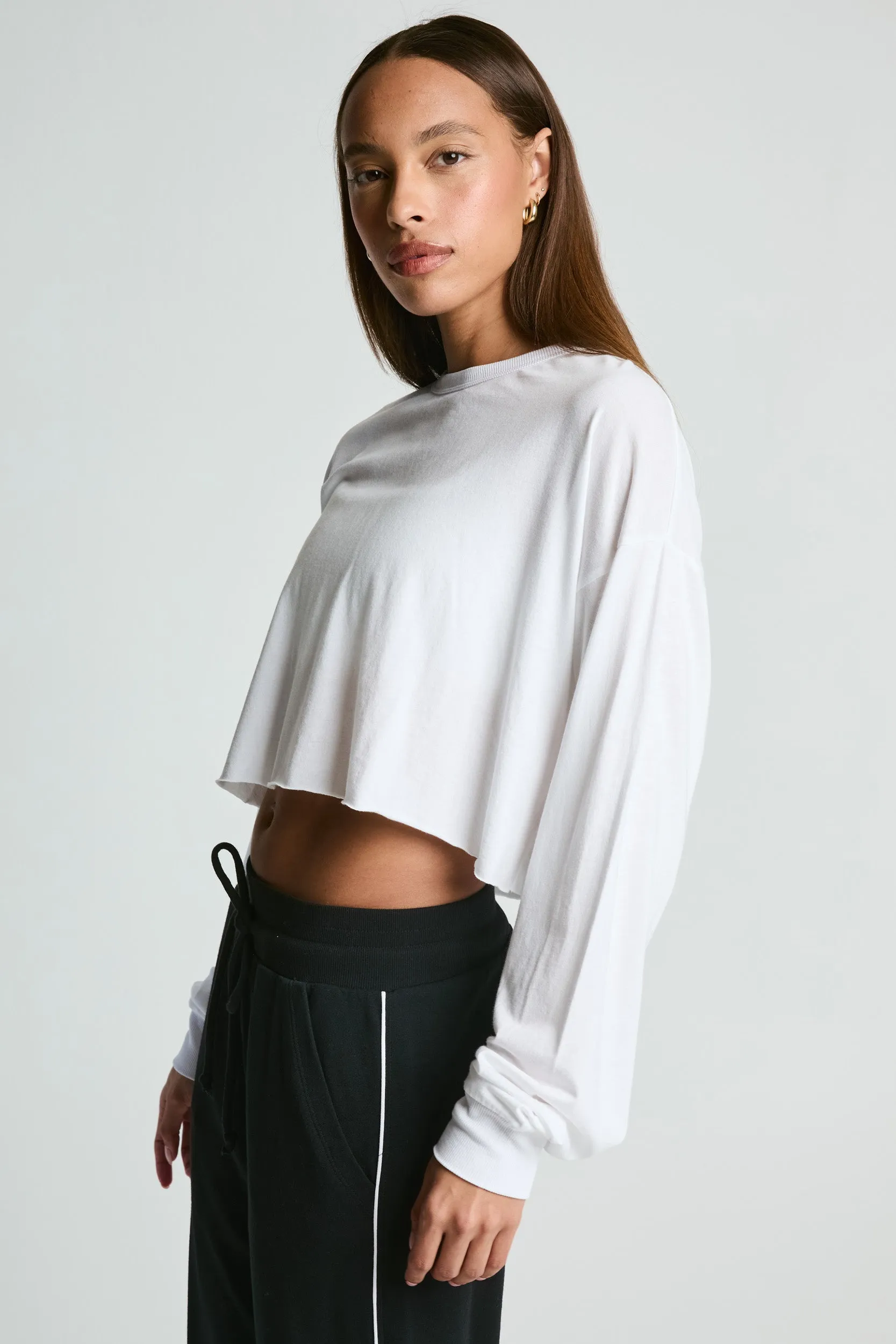 Cropped Long Sleeve sold by Year of Ours product image thumbnail 3