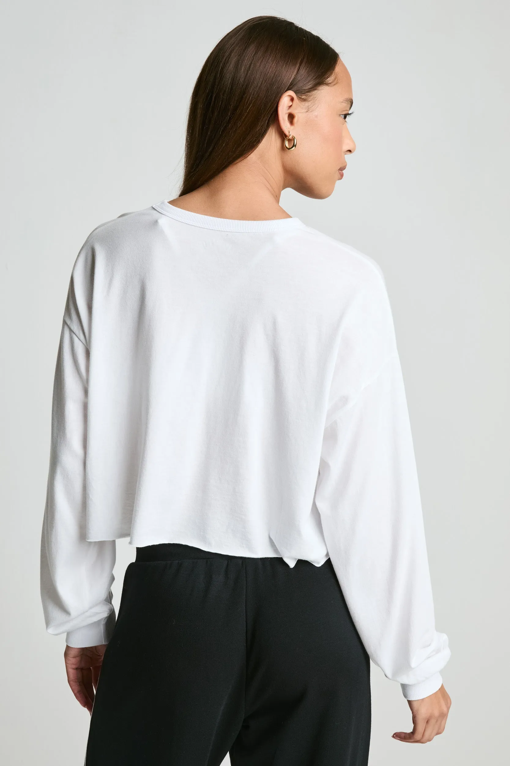 Cropped Long Sleeve sold by Year of Ours product image thumbnail 2