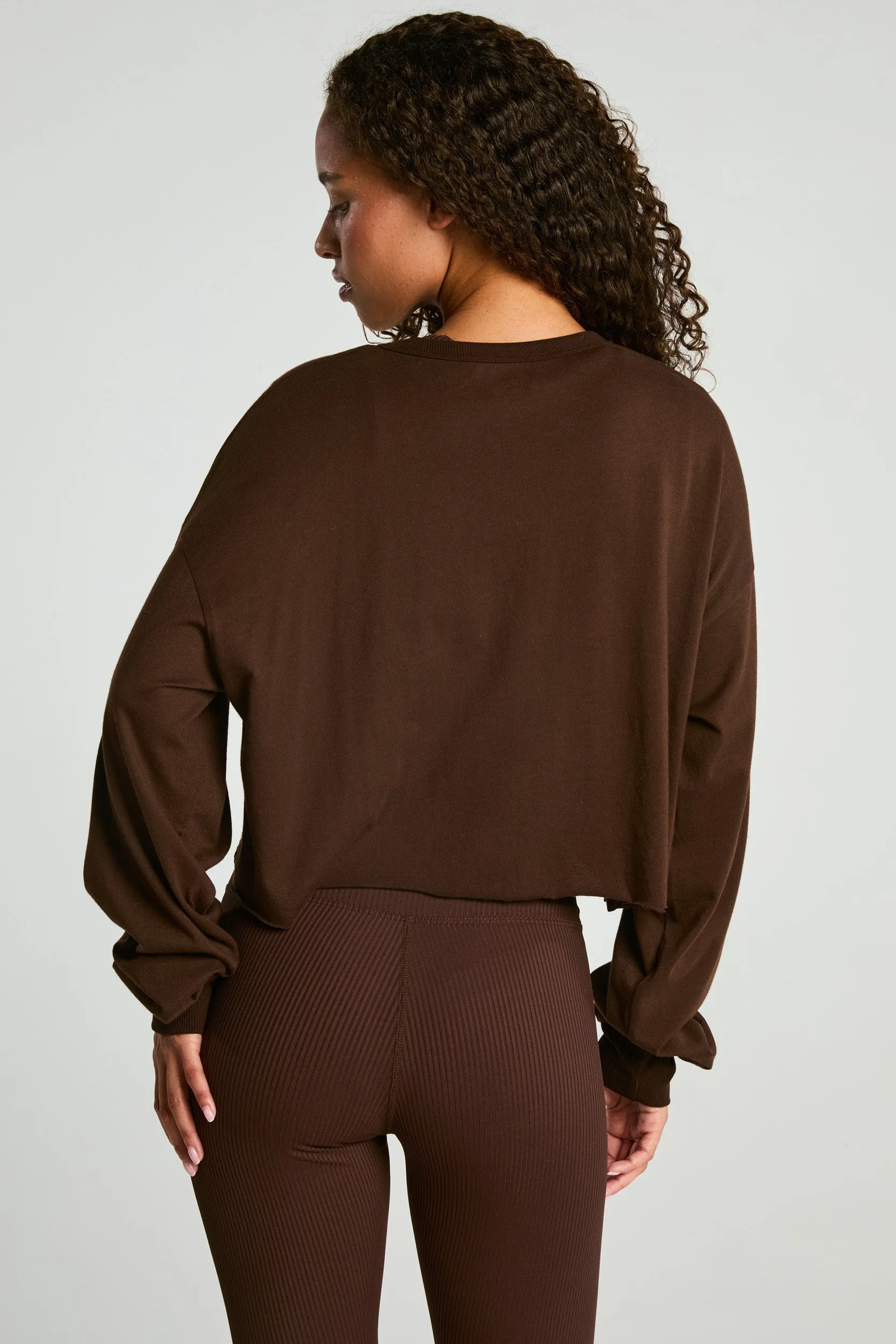 Cropped Long Sleeve sold by Year of Ours product image thumbnail 2