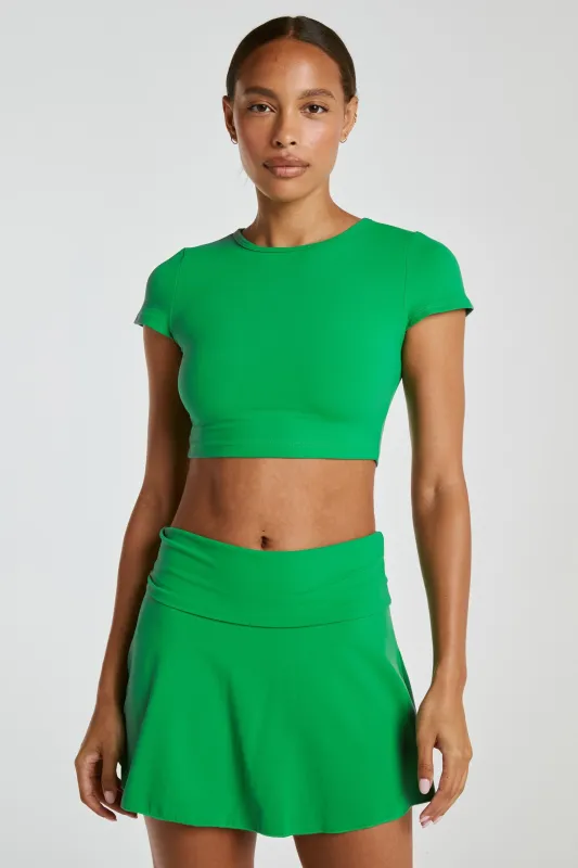 Studio Cropped Active Tee sold by Year of Ours