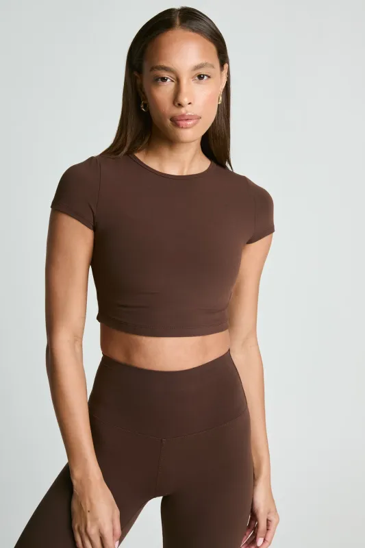 Studio Cropped Active Tee sold by Year of Ours