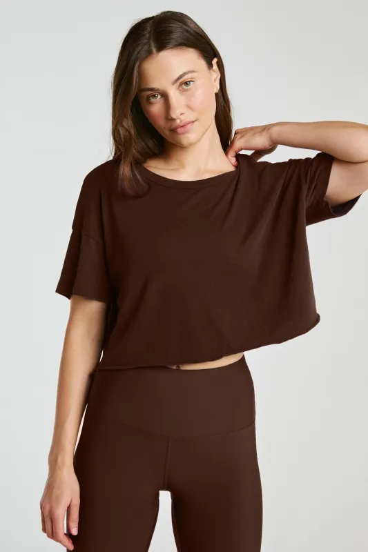 Cropped Tee sold by Year of Ours