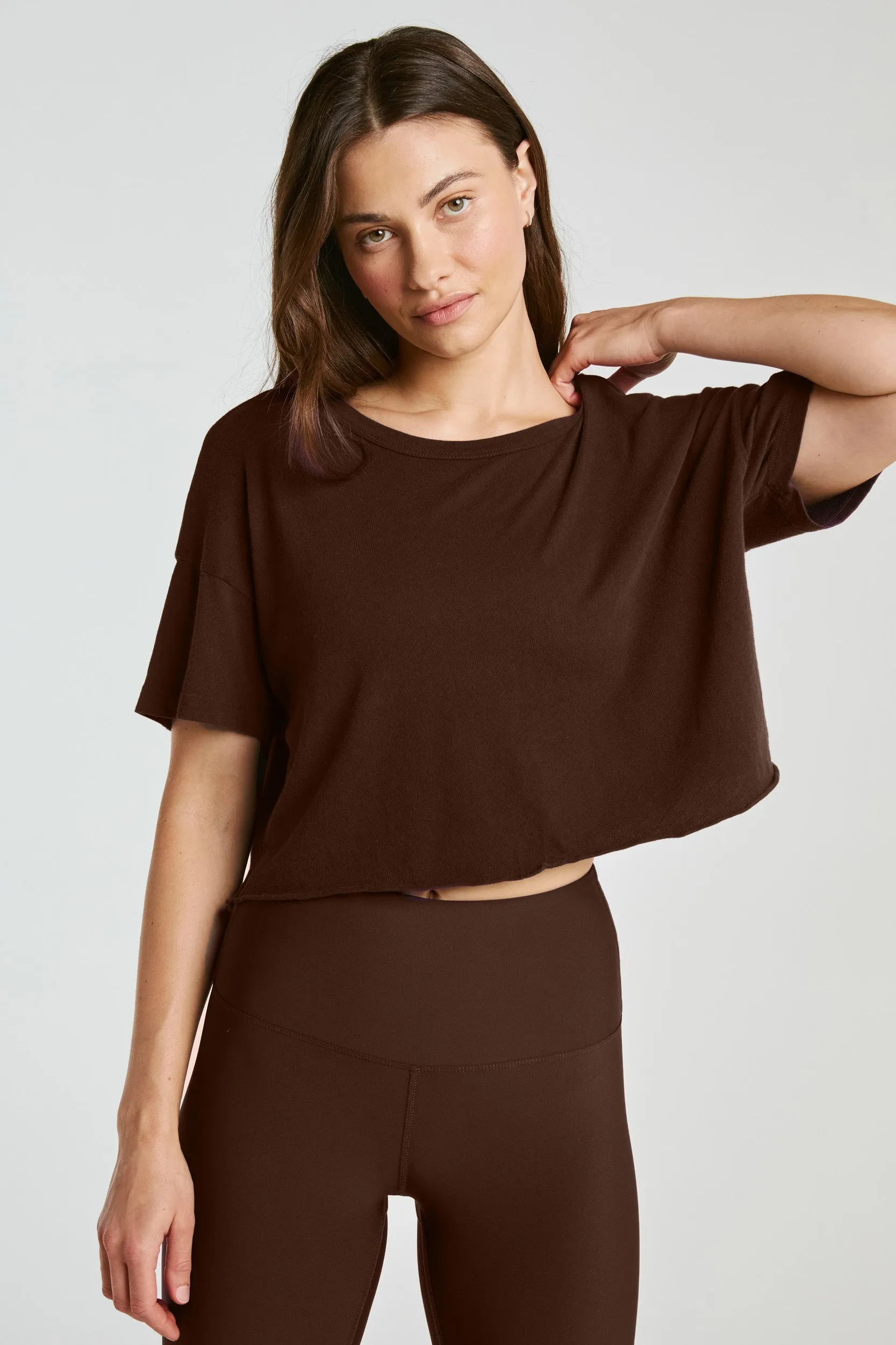 Cropped Tee sold by Year of Ours