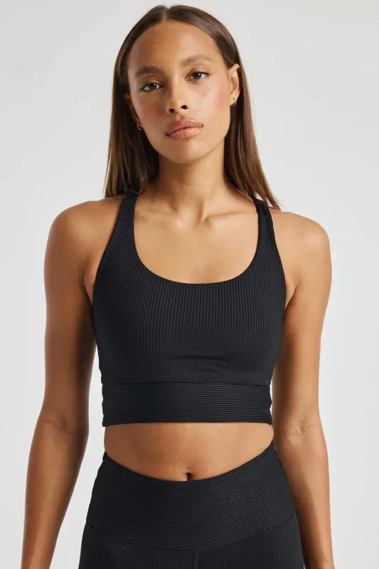 Ribbed Gym Bra sold by Year of Ours