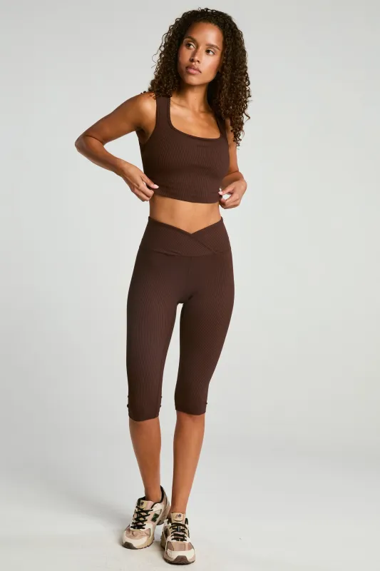 Ribbed Veronica Capri sold by Year of Ours
