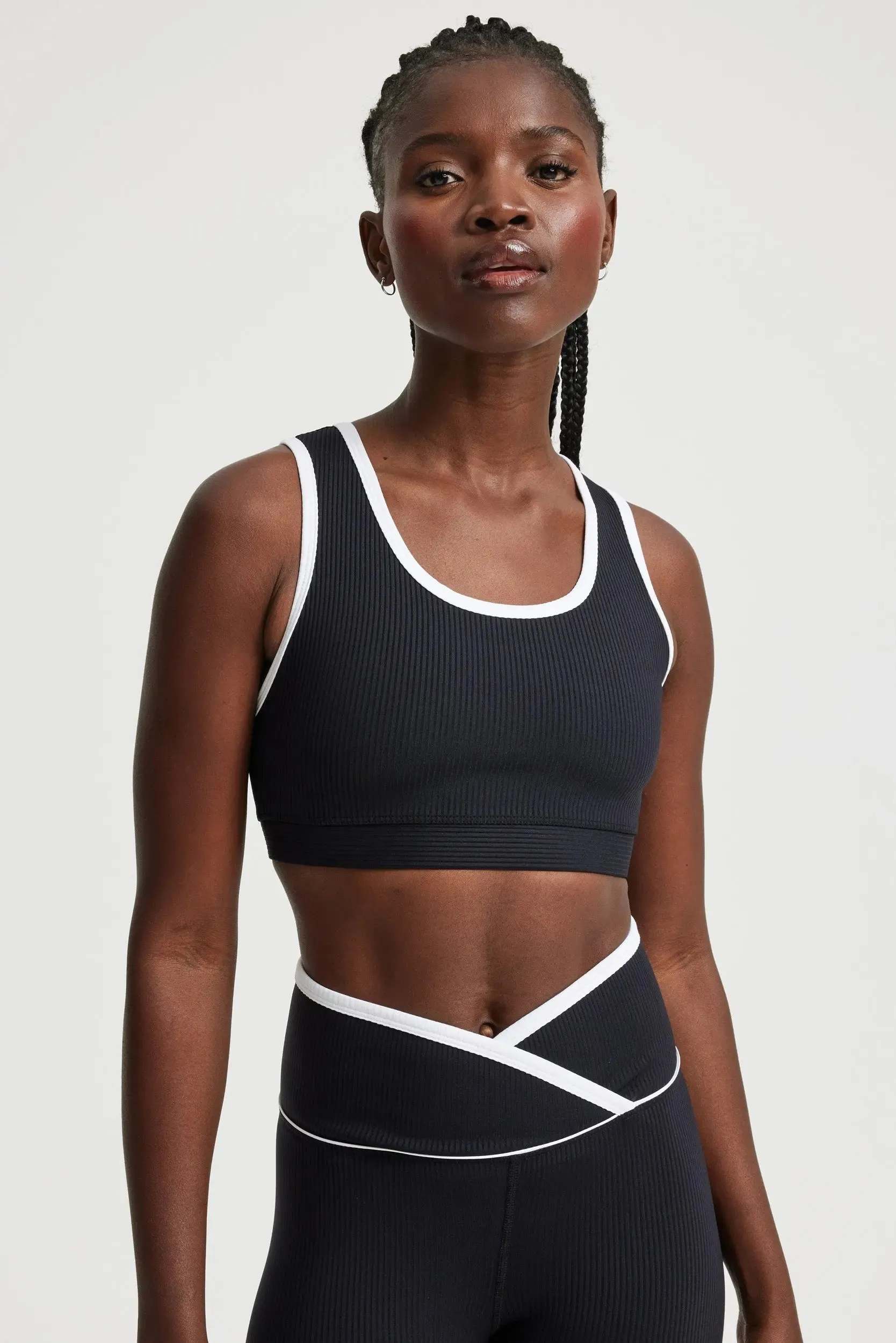 Ribbed Gym Bra 2.0 sold by Year of Ours