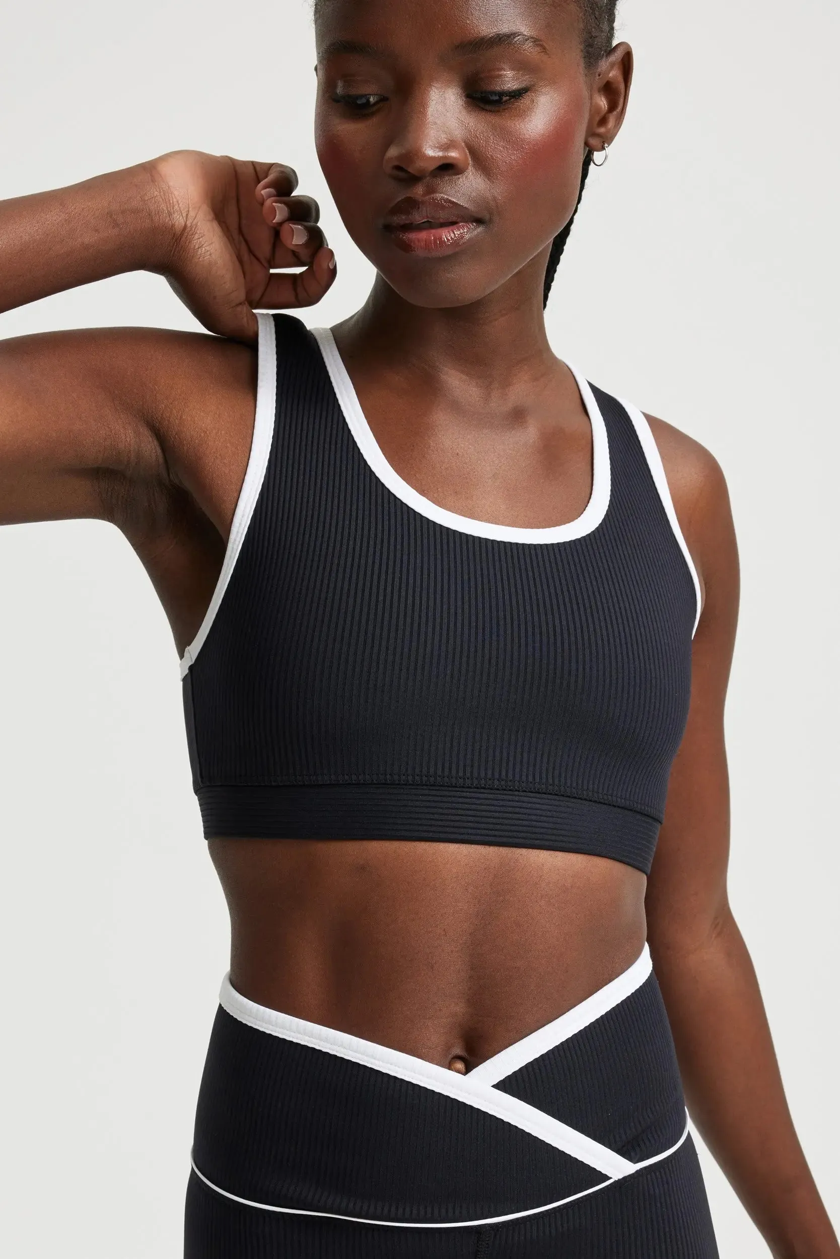 Ribbed Gym Bra 2.0 sold by Year of Ours product image thumbnail 2