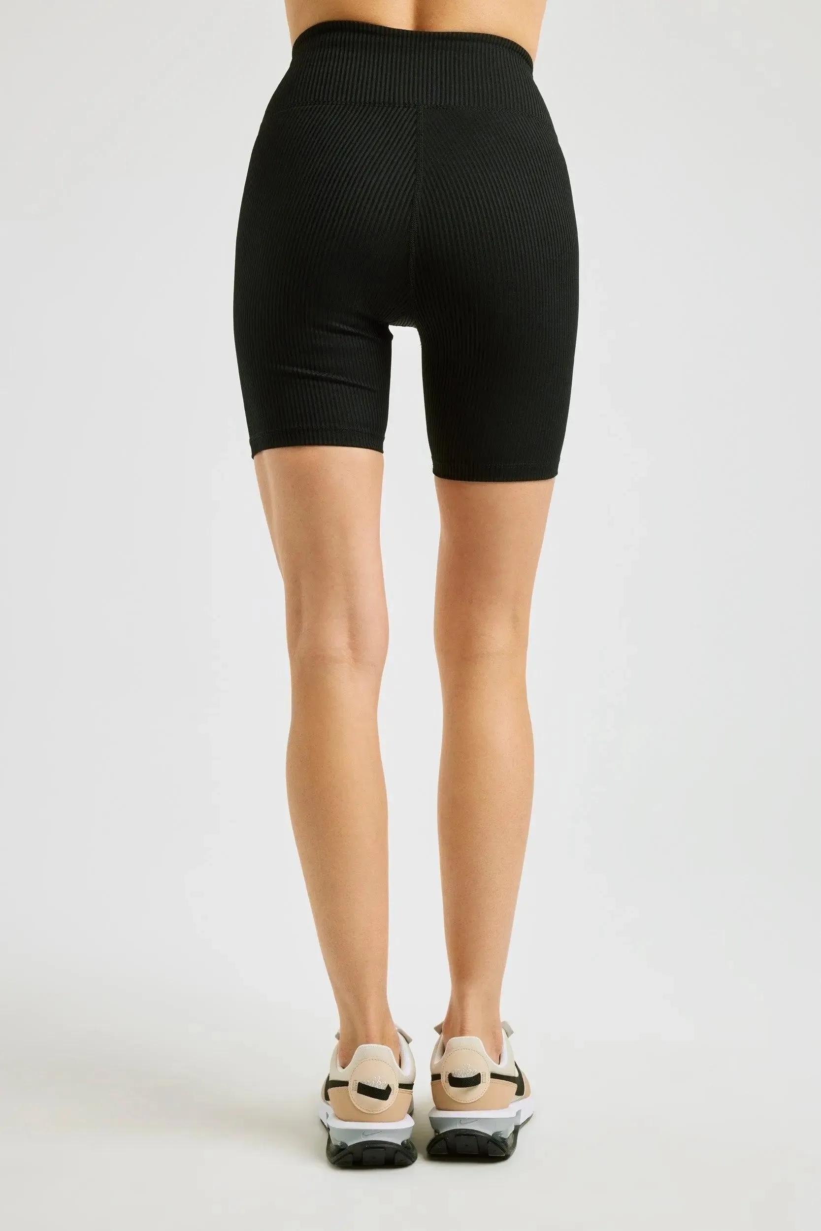 Ribbed V Waist Biker Short sold by Year of Ours product image thumbnail 3