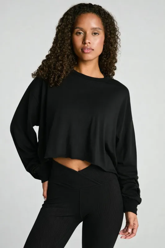 Cropped Long Sleeve made by Year of Ours