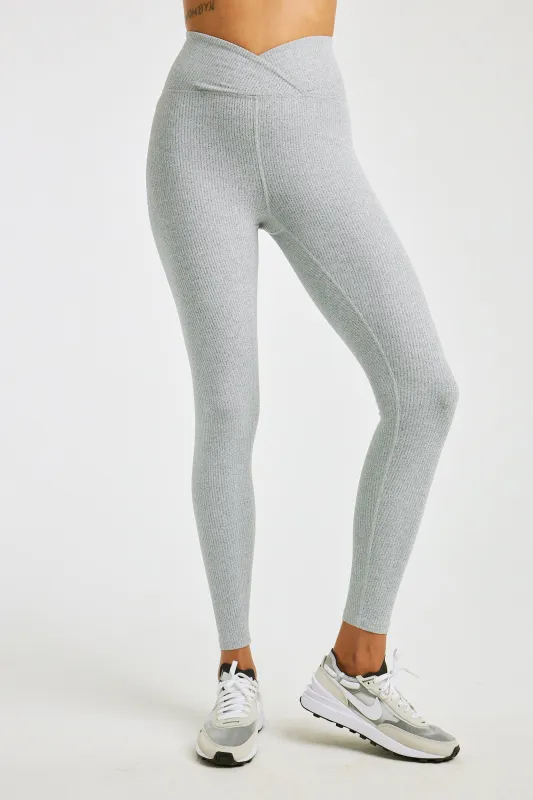 Ribbed Veronica Legging made by Year of Ours