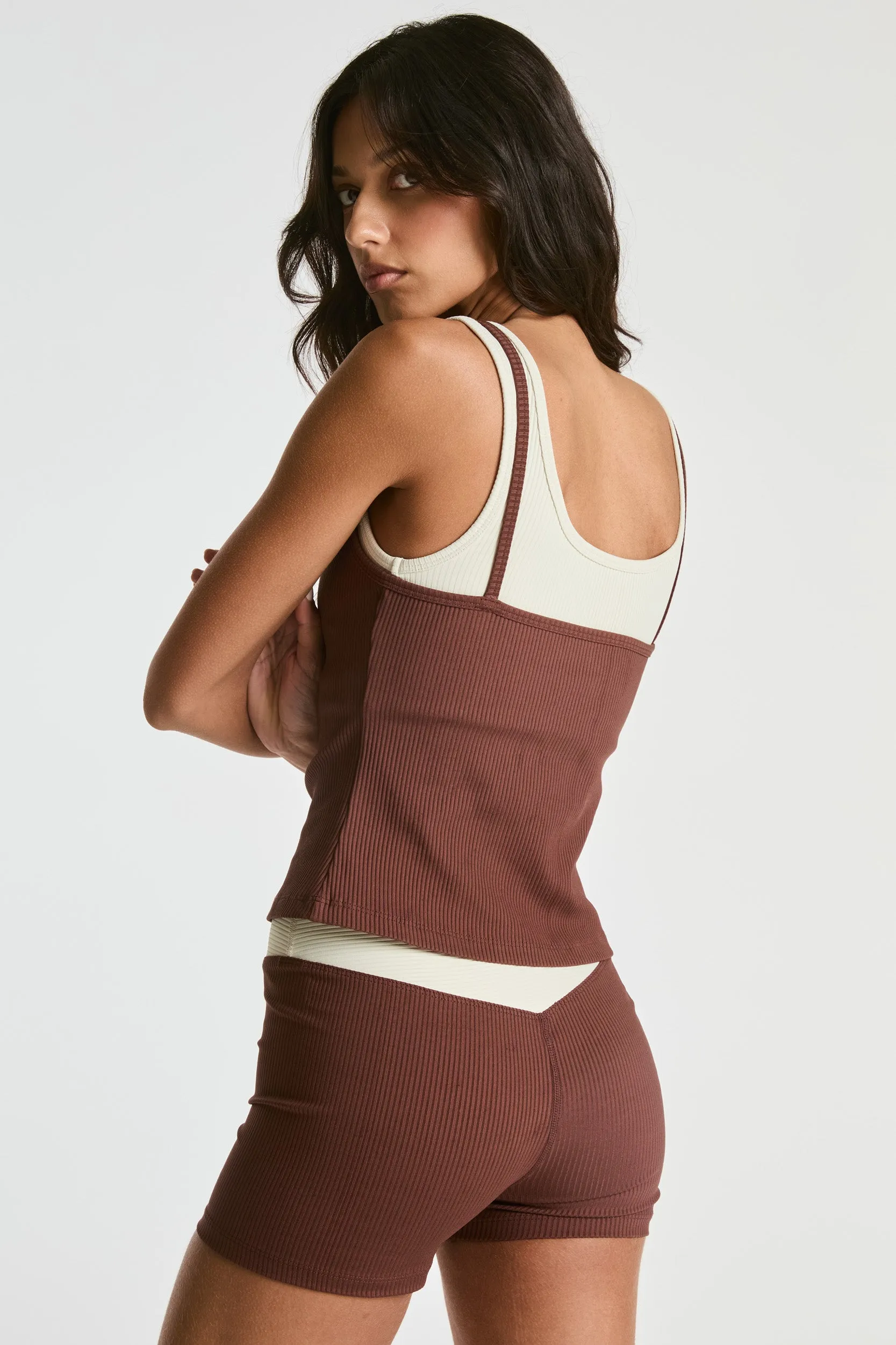 Ribbed Layered Tank sold by Year of Ours product image thumbnail 5