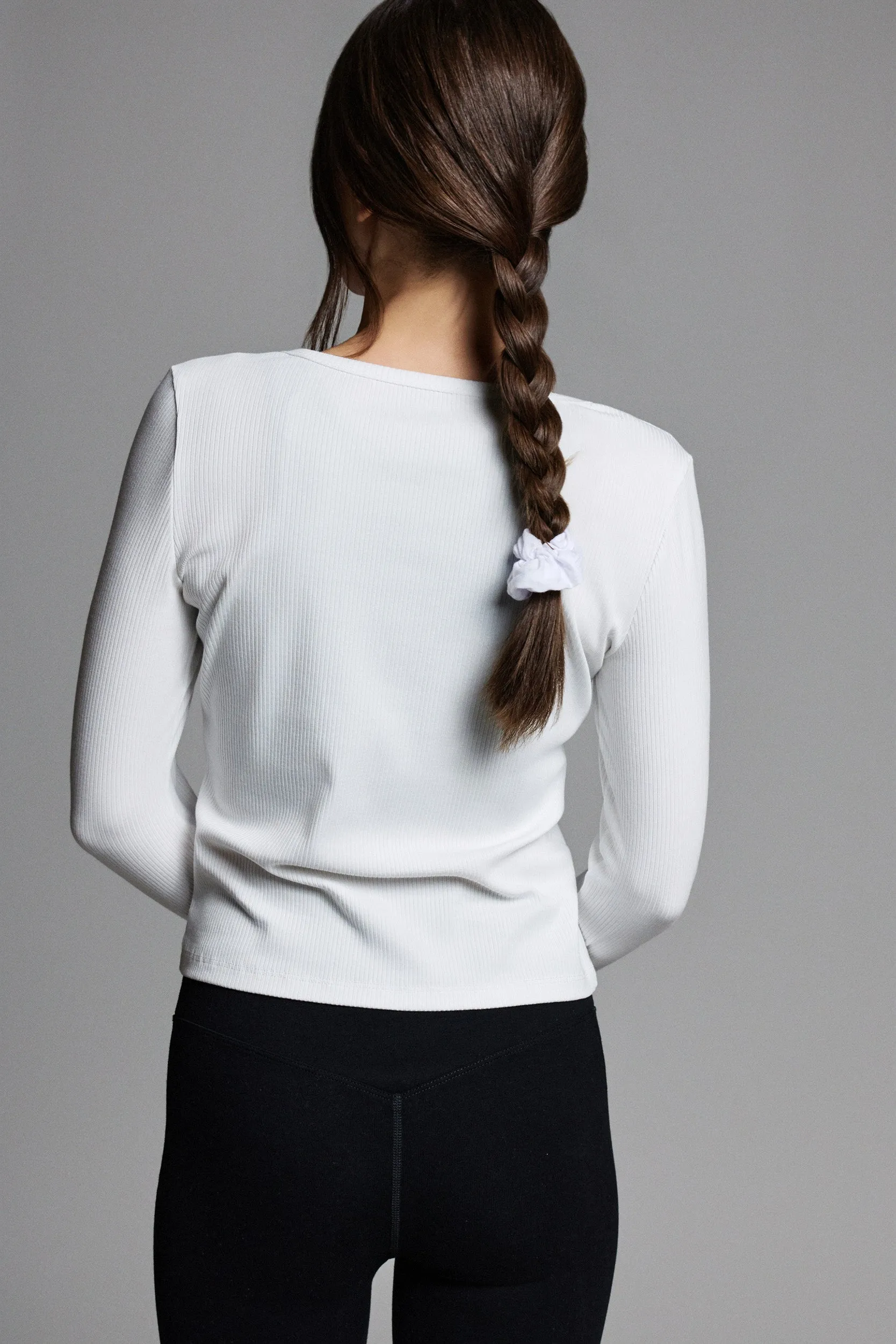The Perfect Ribbed Henley sold by Year of Ours product image thumbnail 4
