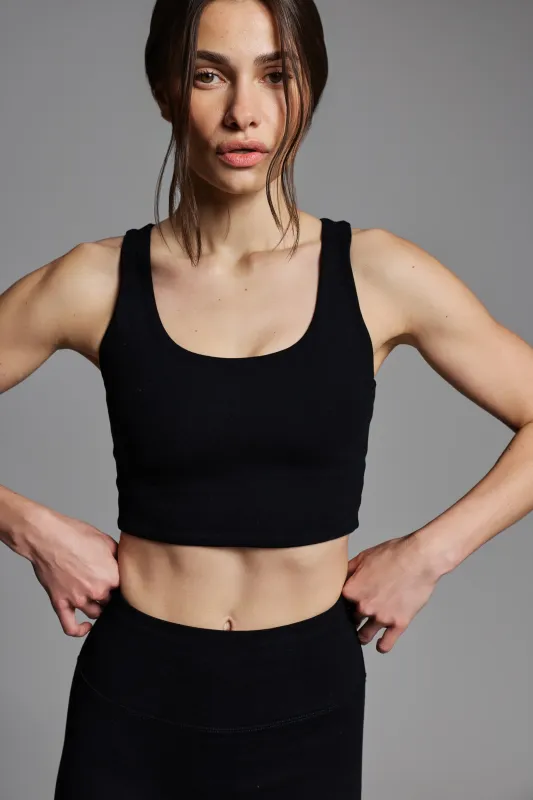 Cotton Scoop Bra made by Year of Ours