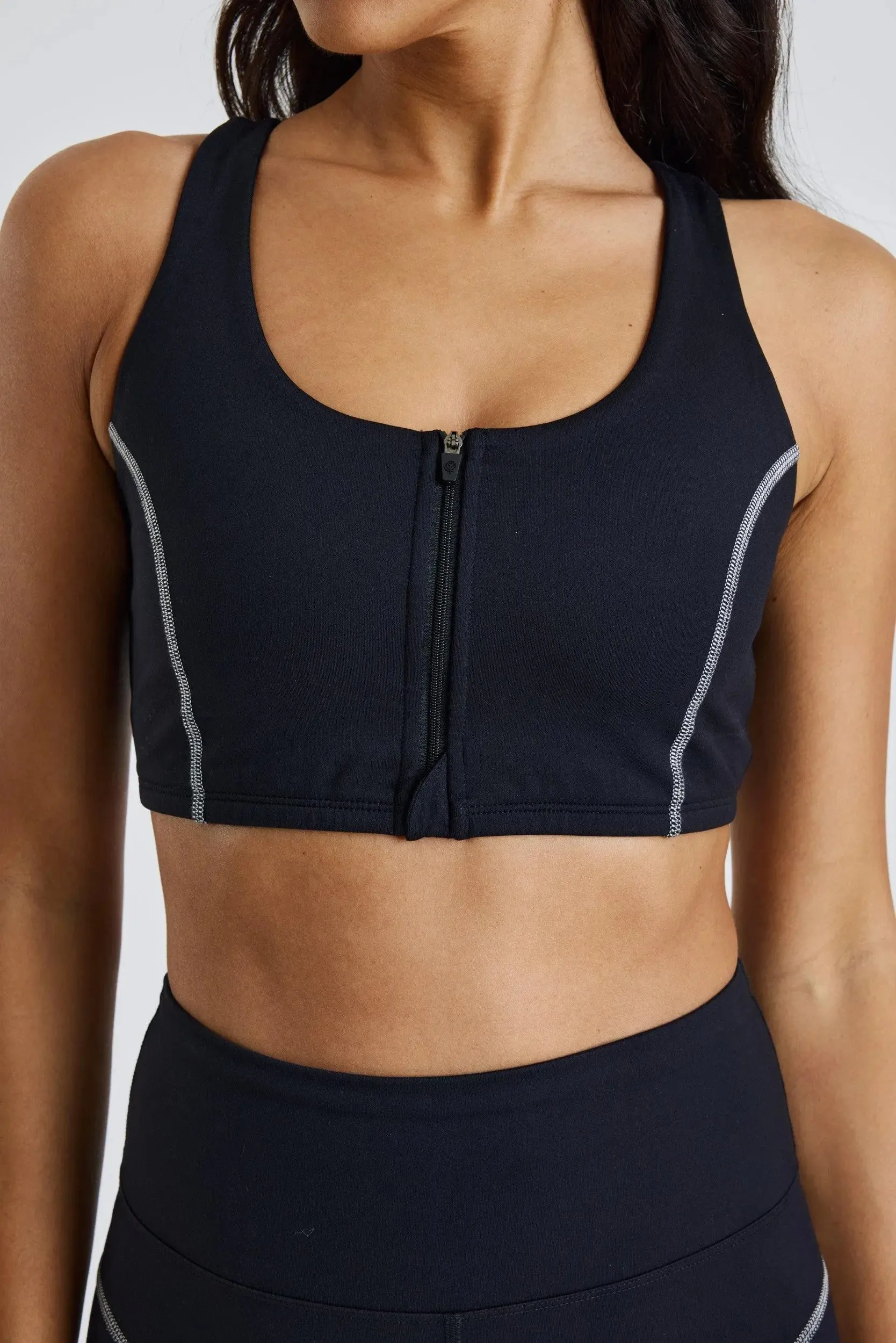 Night Track Zip Bra sold by Year of Ours product image thumbnail 5