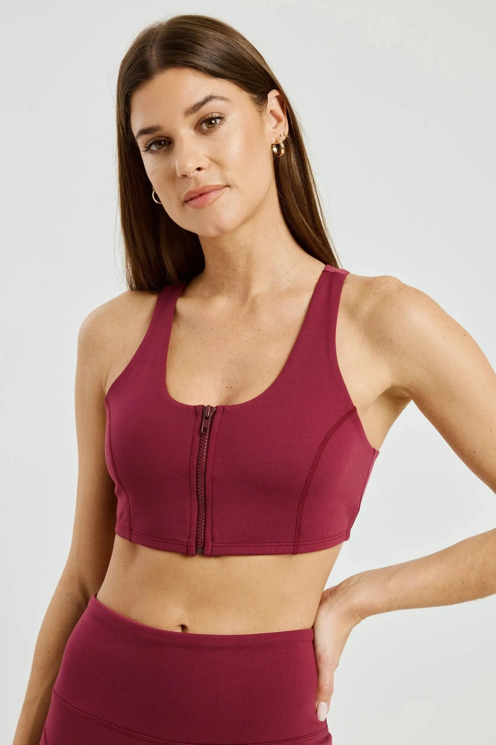 Night Track Zip Bra sold by Year of Ours product image thumbnail 3
