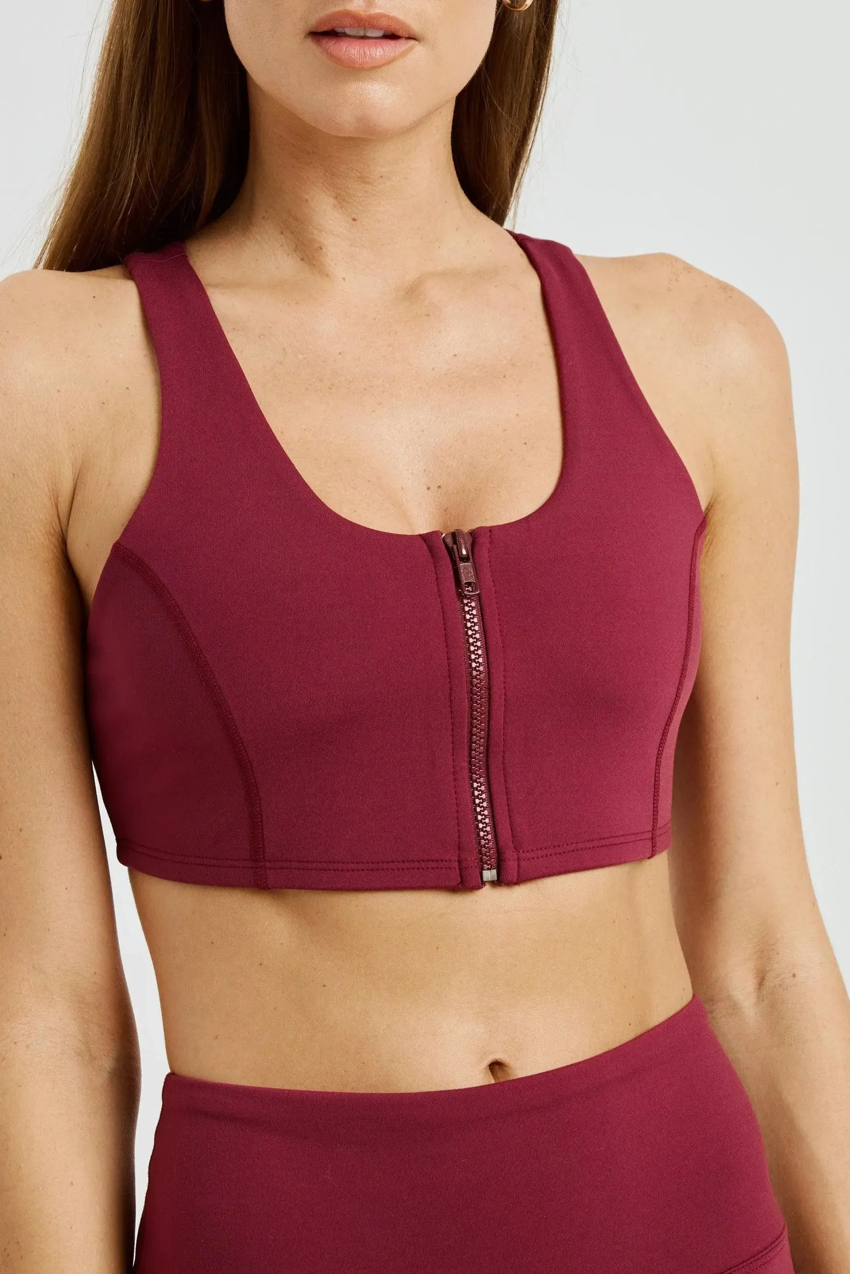 Night Track Zip Bra sold by Year of Ours product image thumbnail 2