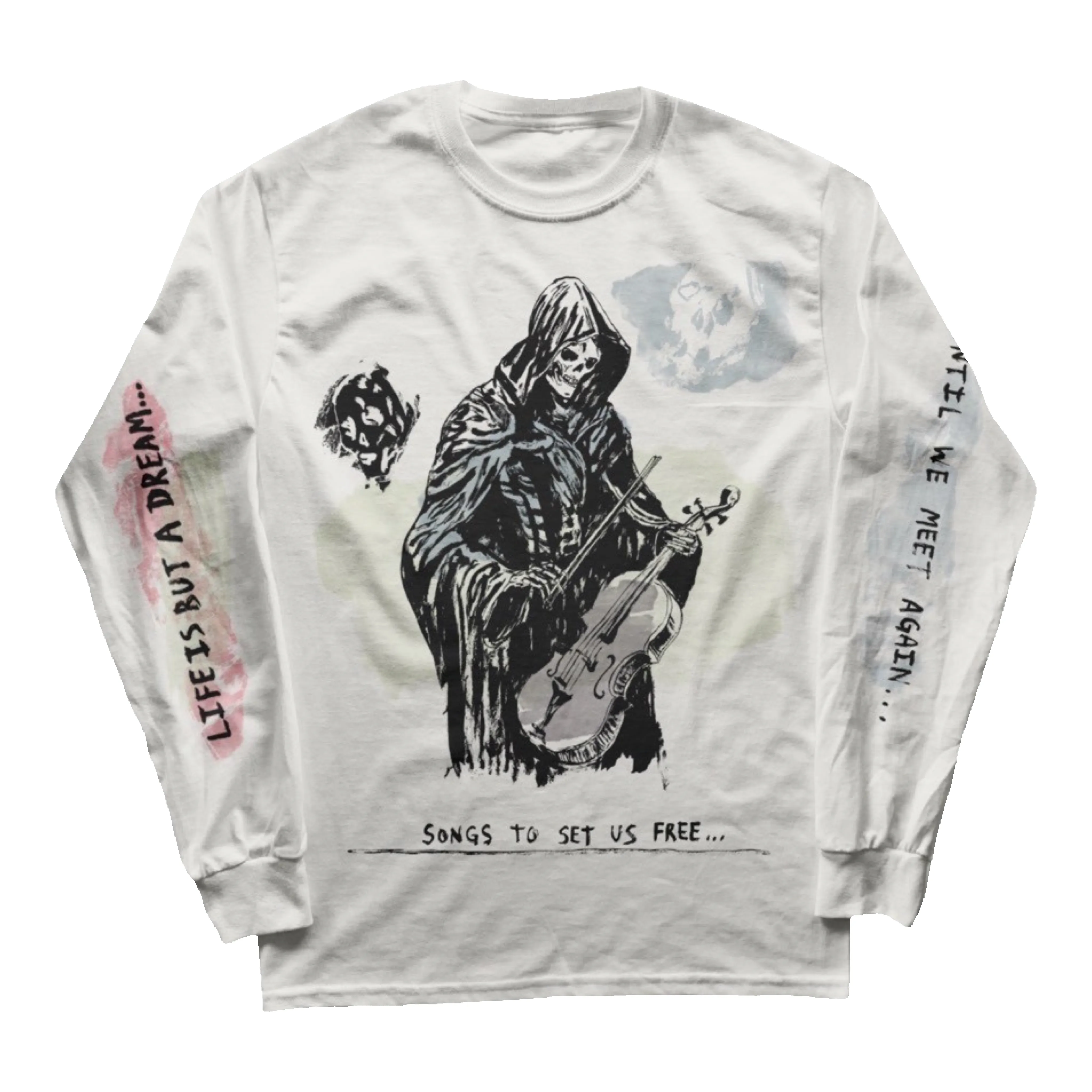 【THEVINYLHOUSE】 ★ TORN PAPER Long sleeve TEE ★ 大人気 TORN PAPER LS TEE RED | ファッション通販サイト NUGU
