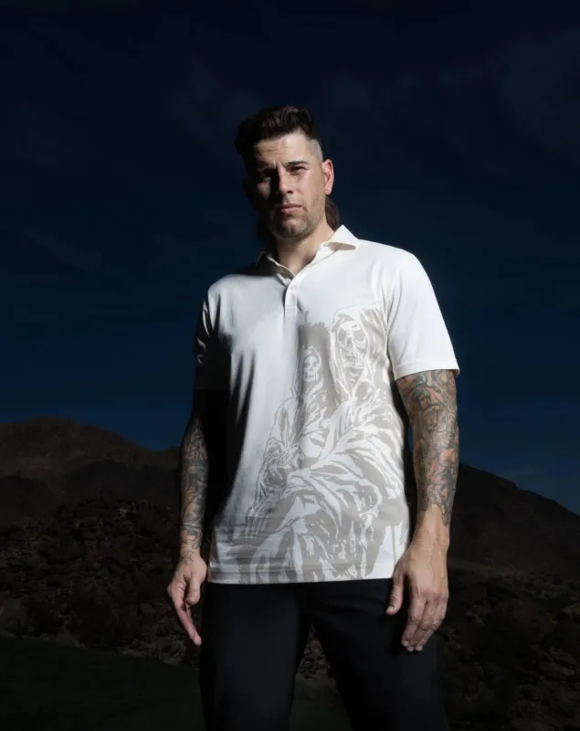 A7X x TravisMathew - Drumbeat Polo sold by A7X World