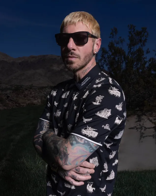 A7X x TravisMathew - City Of Evil Polo sold by A7X World