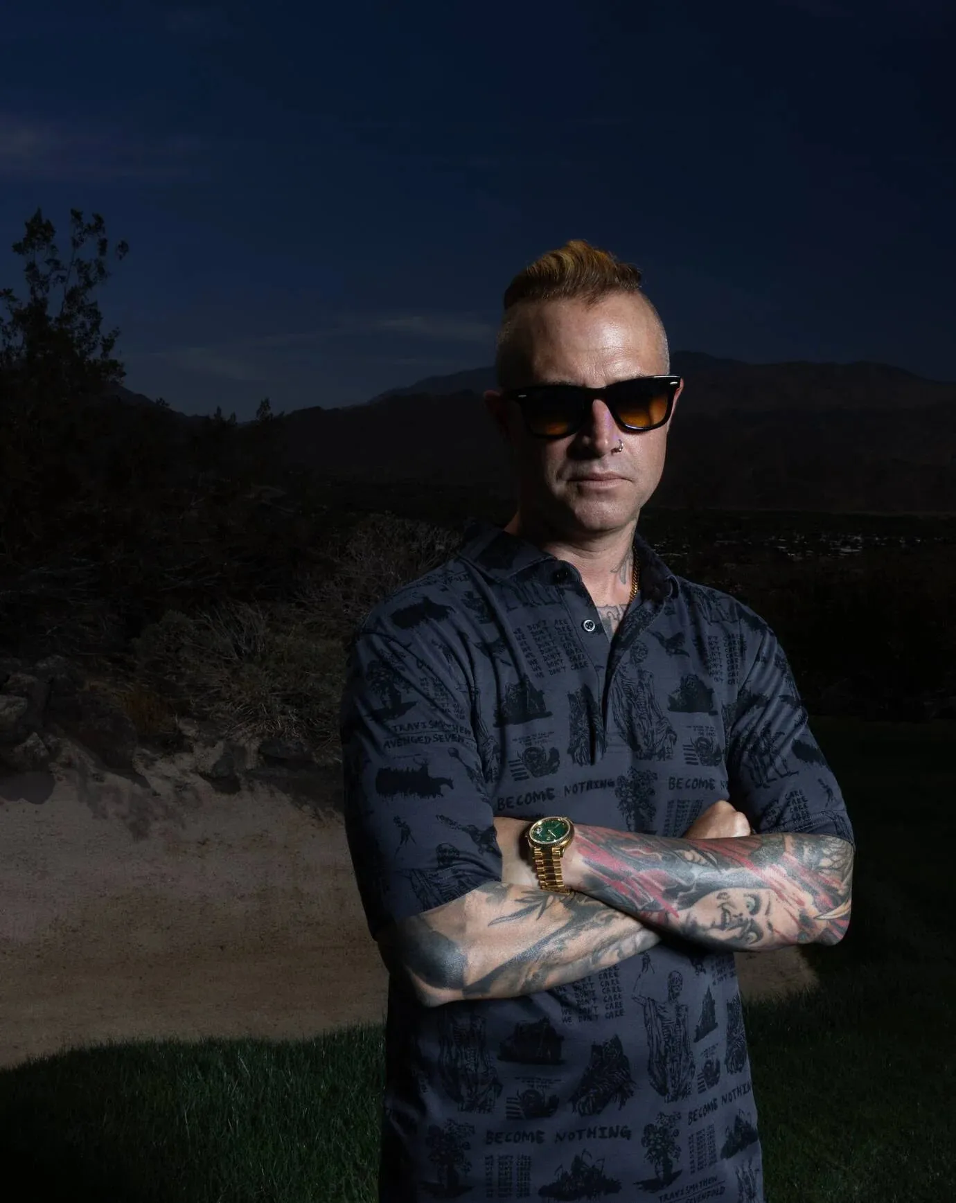 A7X x TravisMathew - Sound Check Polo sold by A7X World