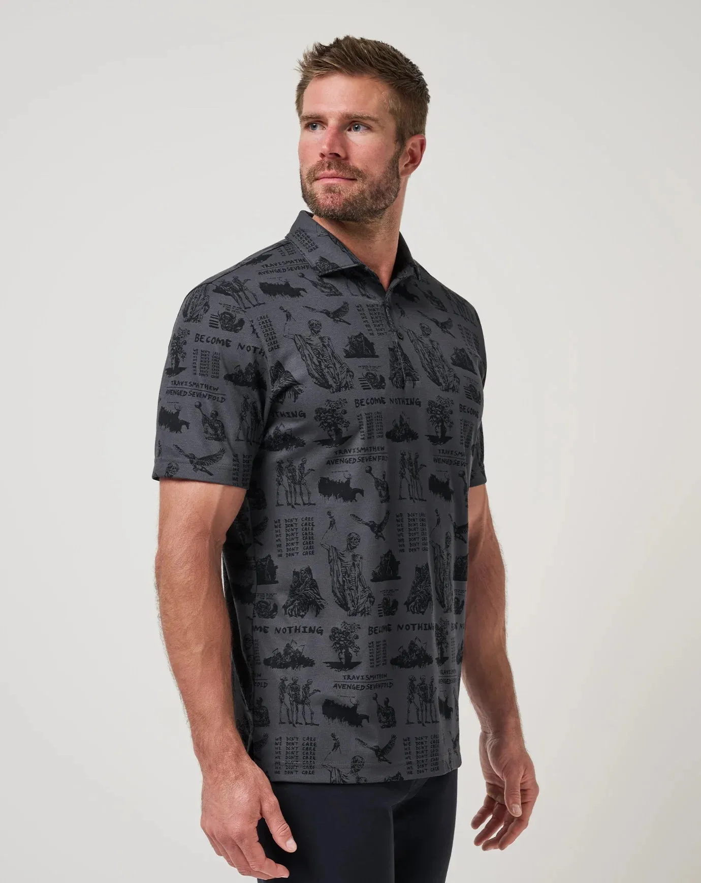 A7X x TravisMathew - Sound Check Polo sold by A7X World product image thumbnail 3
