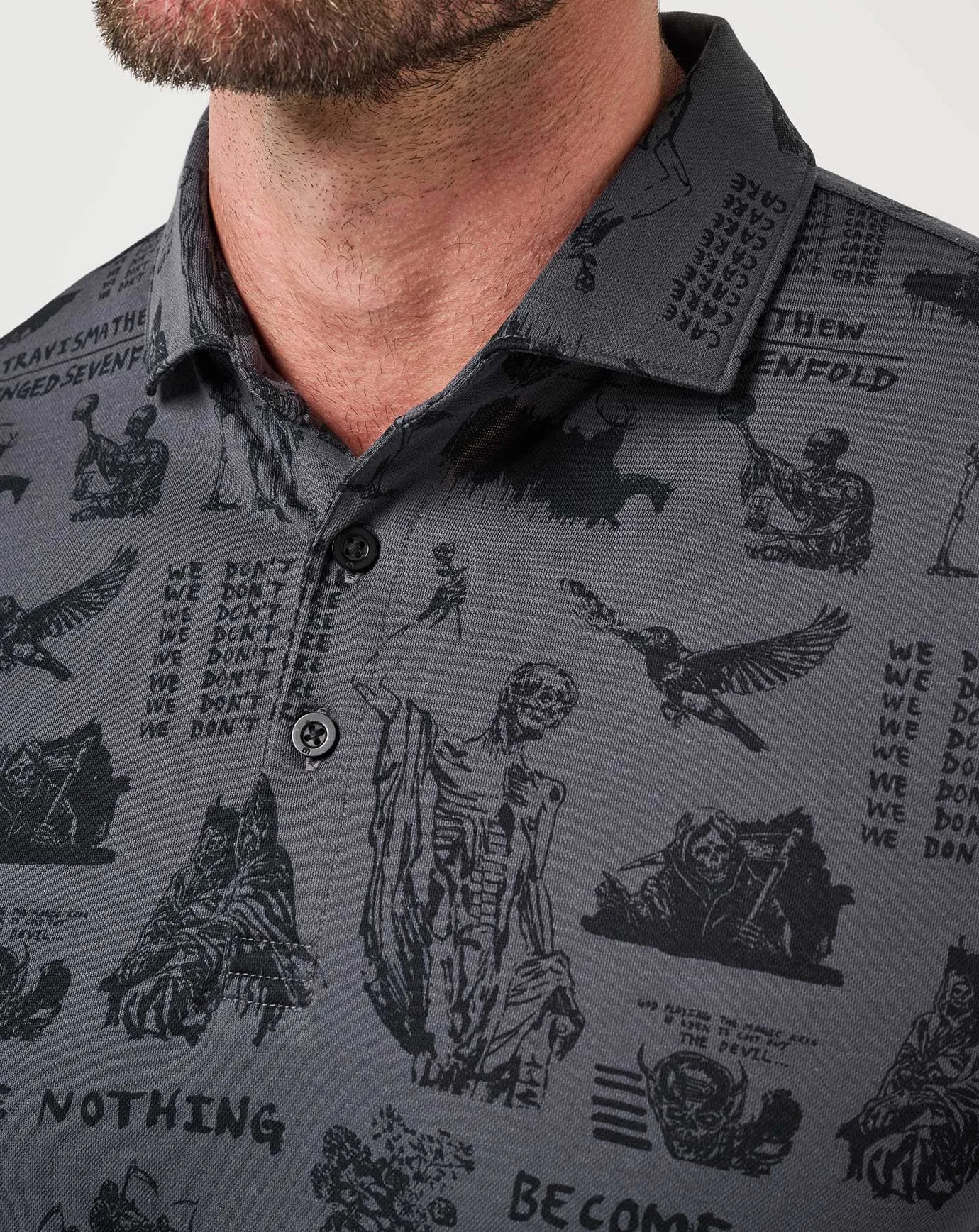 A7X x TravisMathew - Sound Check Polo sold by A7X World product image thumbnail 2