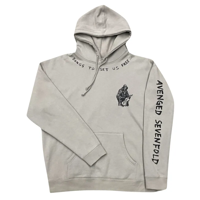 Songs to Set Us Free - Heavyweight Hooded Pullover sold by A7X World