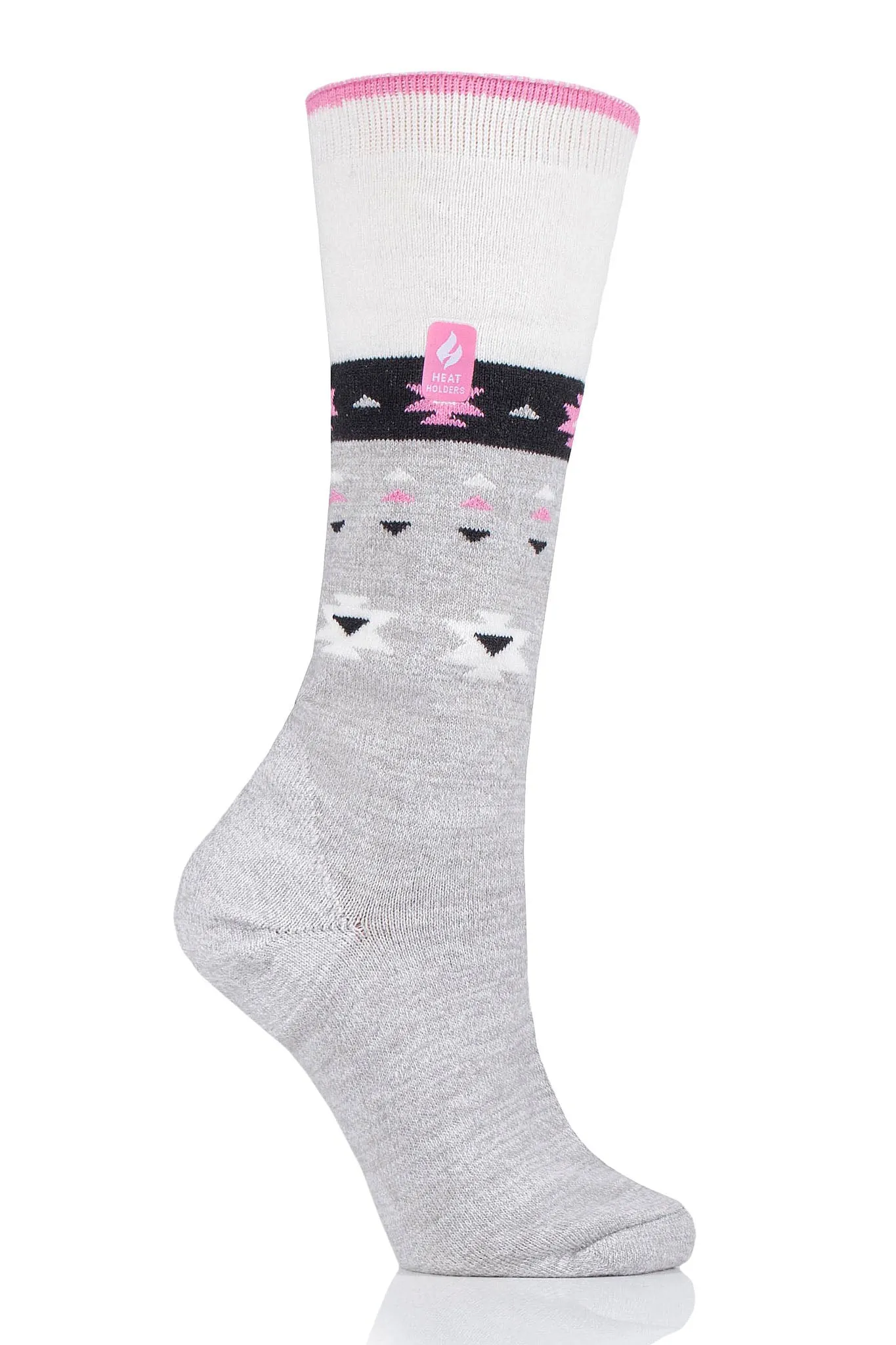 Women's Janica Aztec ULTRA LITE™ Snowsports Long Socks sold by Heat Holders product image thumbnail 3