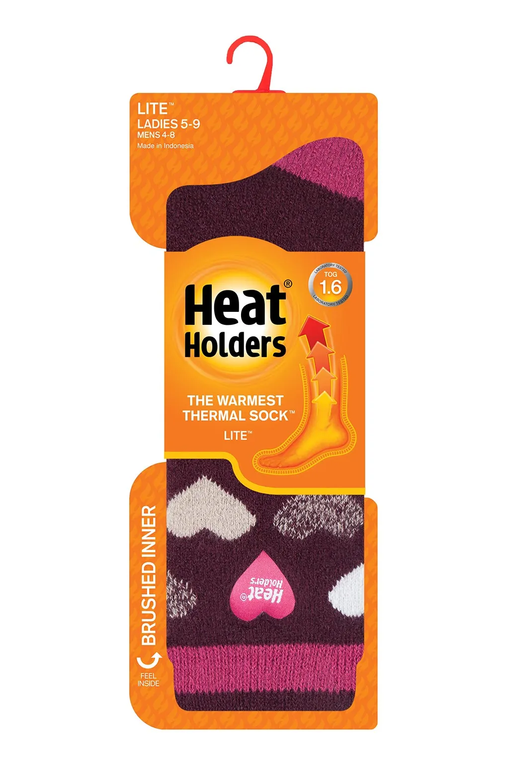 Women's Hearts LITE™ Socks sold by Heat Holders
