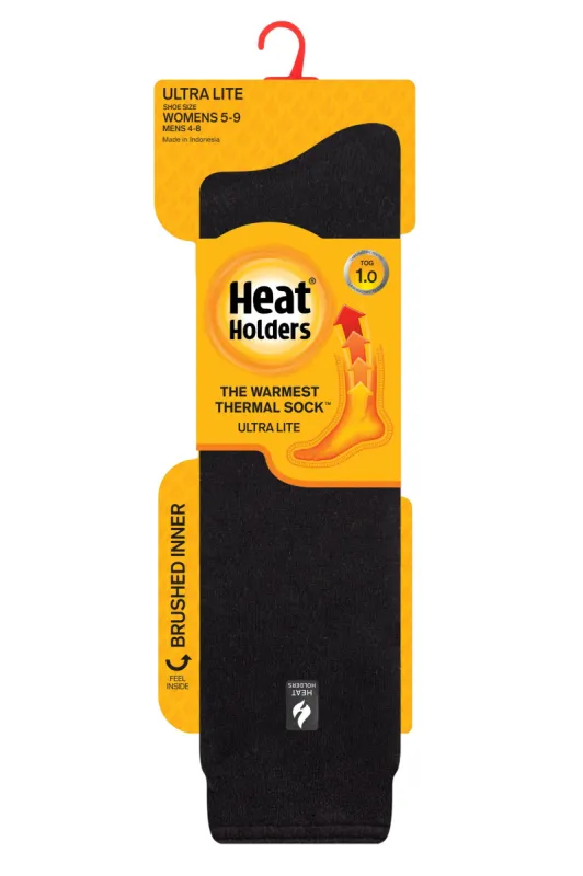 Women's Holly ULTRA LITE™ Long Solid Socks sold by Heat Holders