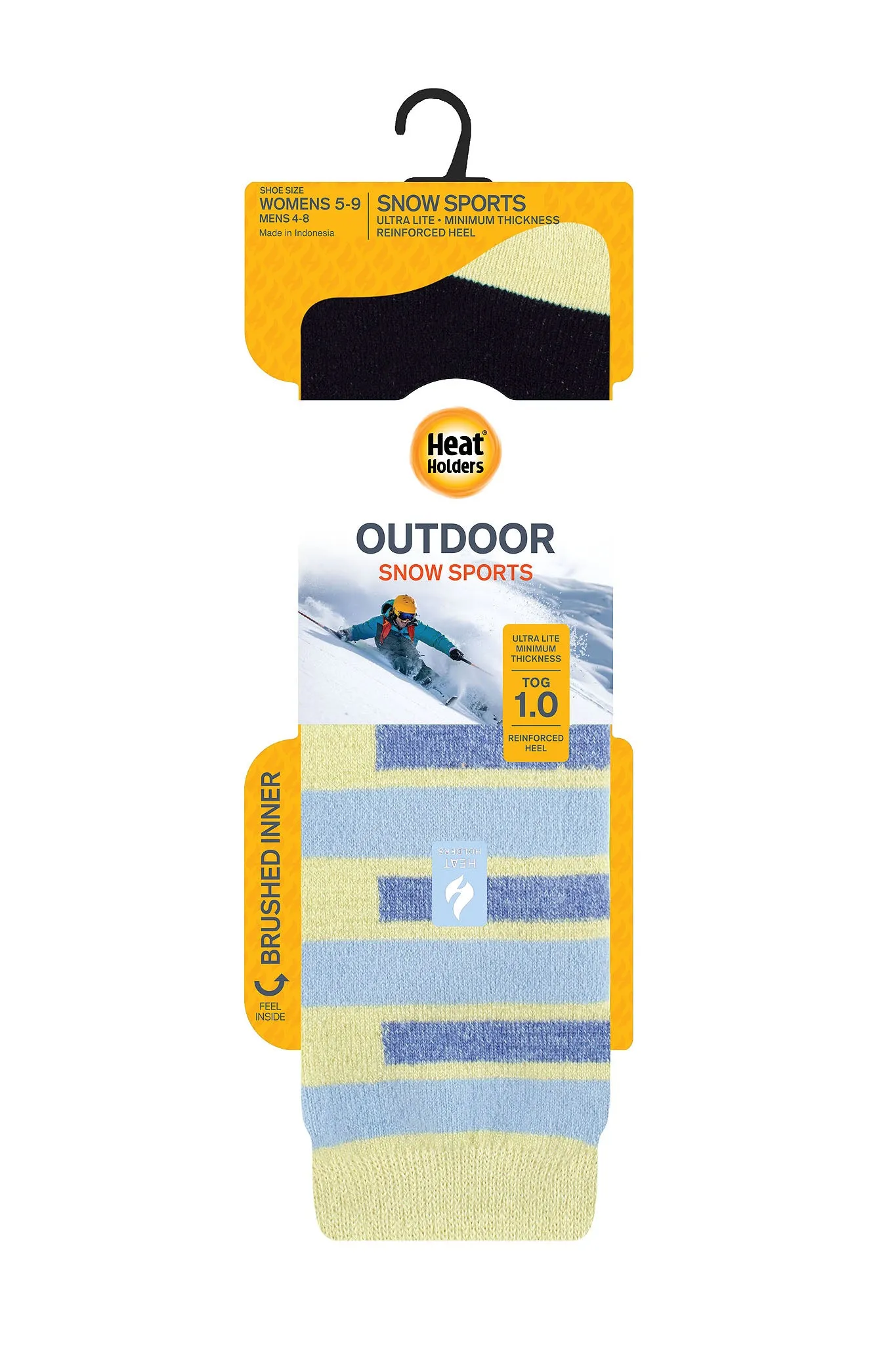 Women's Camille ULTRA LITE™ Snowsports Long Socks sold by Heat Holders