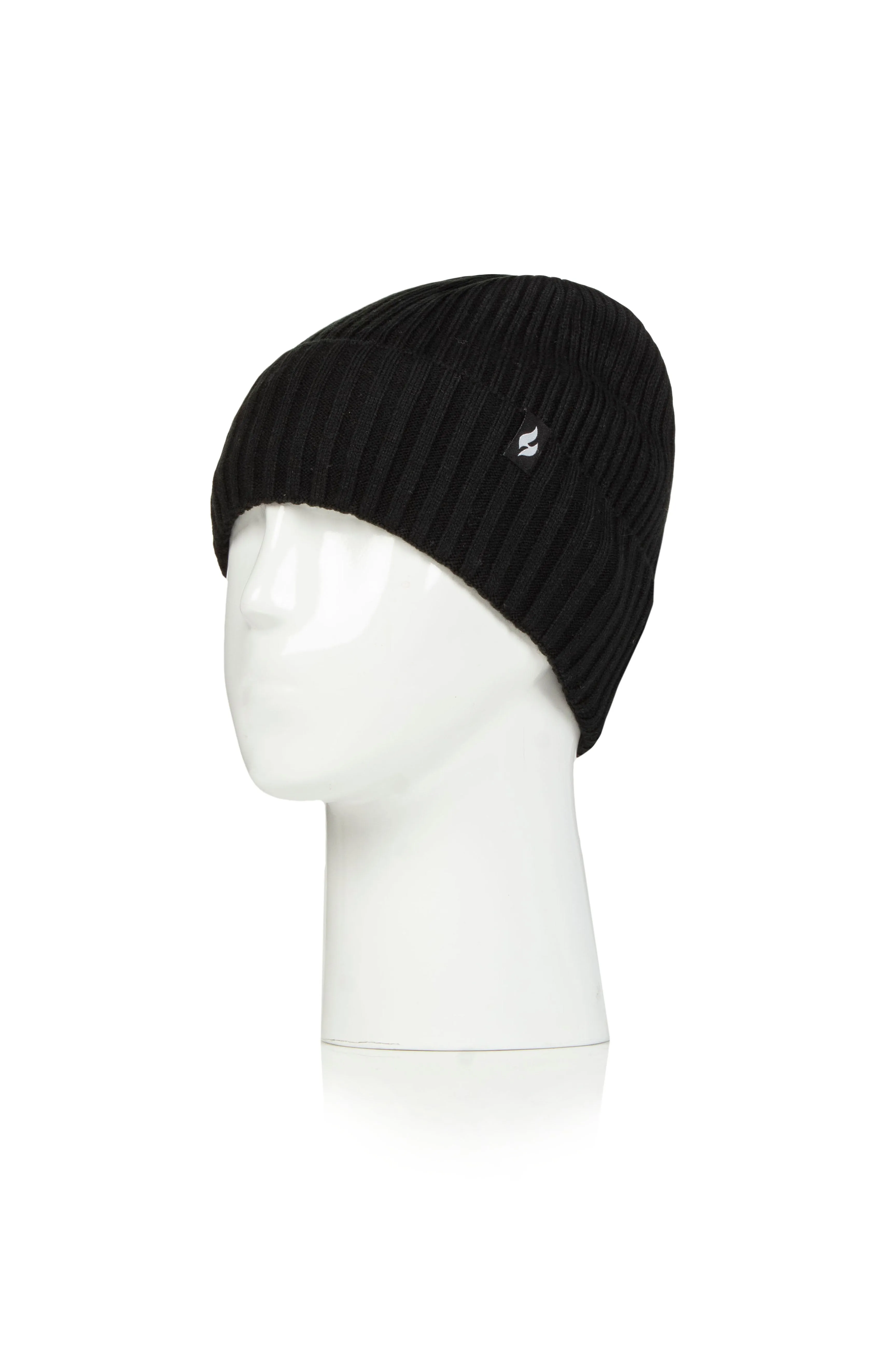 Women's LITE Olivia Rib Knit Roll Up Hat sold by Heat Holders product image thumbnail 3