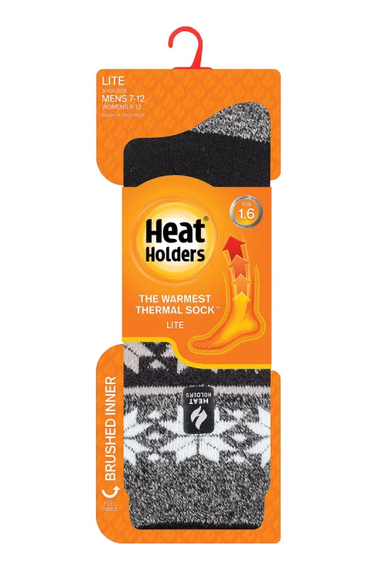 Men's Svenson LITE™ Fairisle Crew Socks sold by Heat Holders