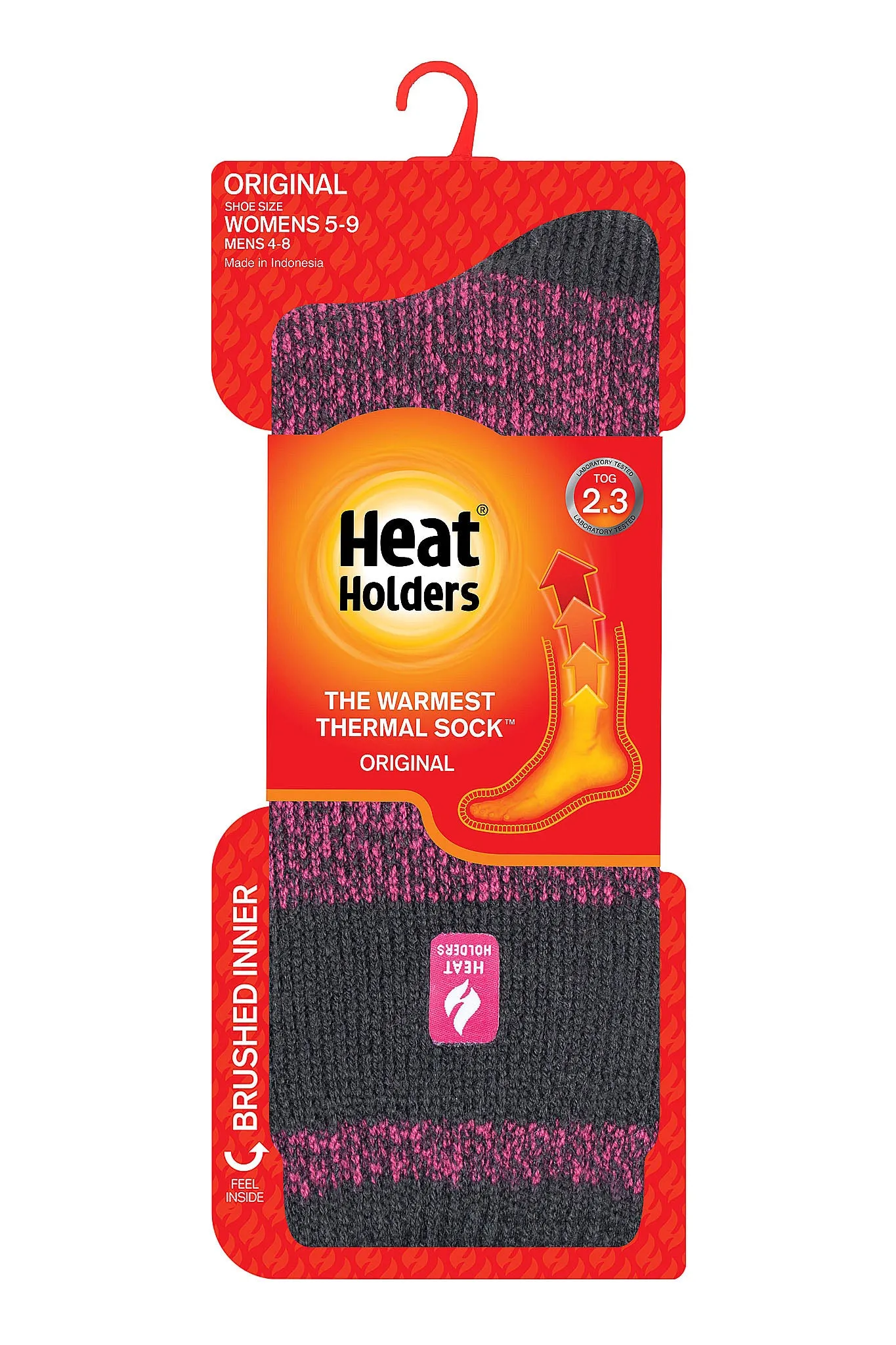 Women's Snowdrop ORIGINAL™ Block Twist Socks sold by Heat Holders