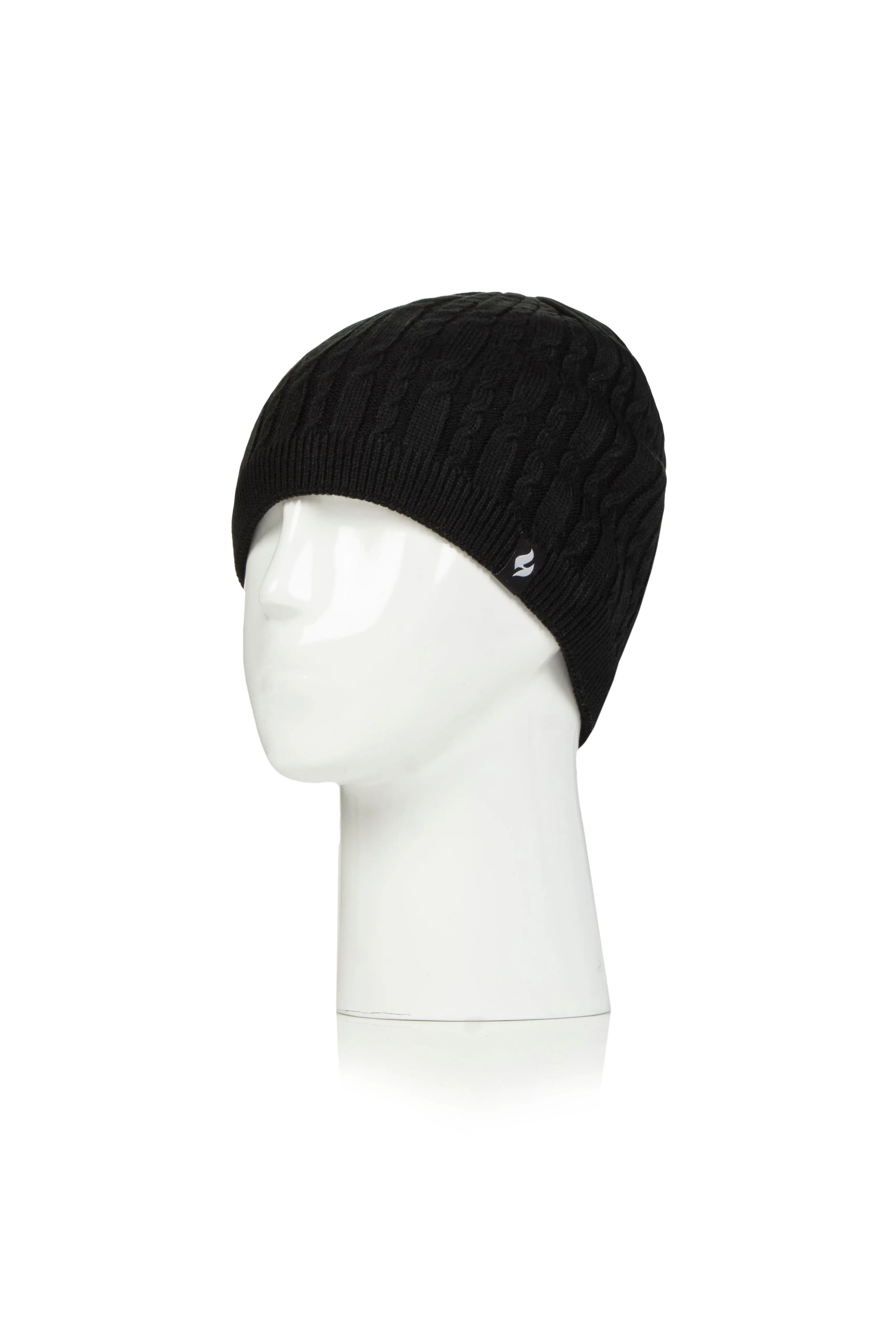 Women's LITE Anna Cable Knit Hat sold by Heat Holders product image thumbnail 3