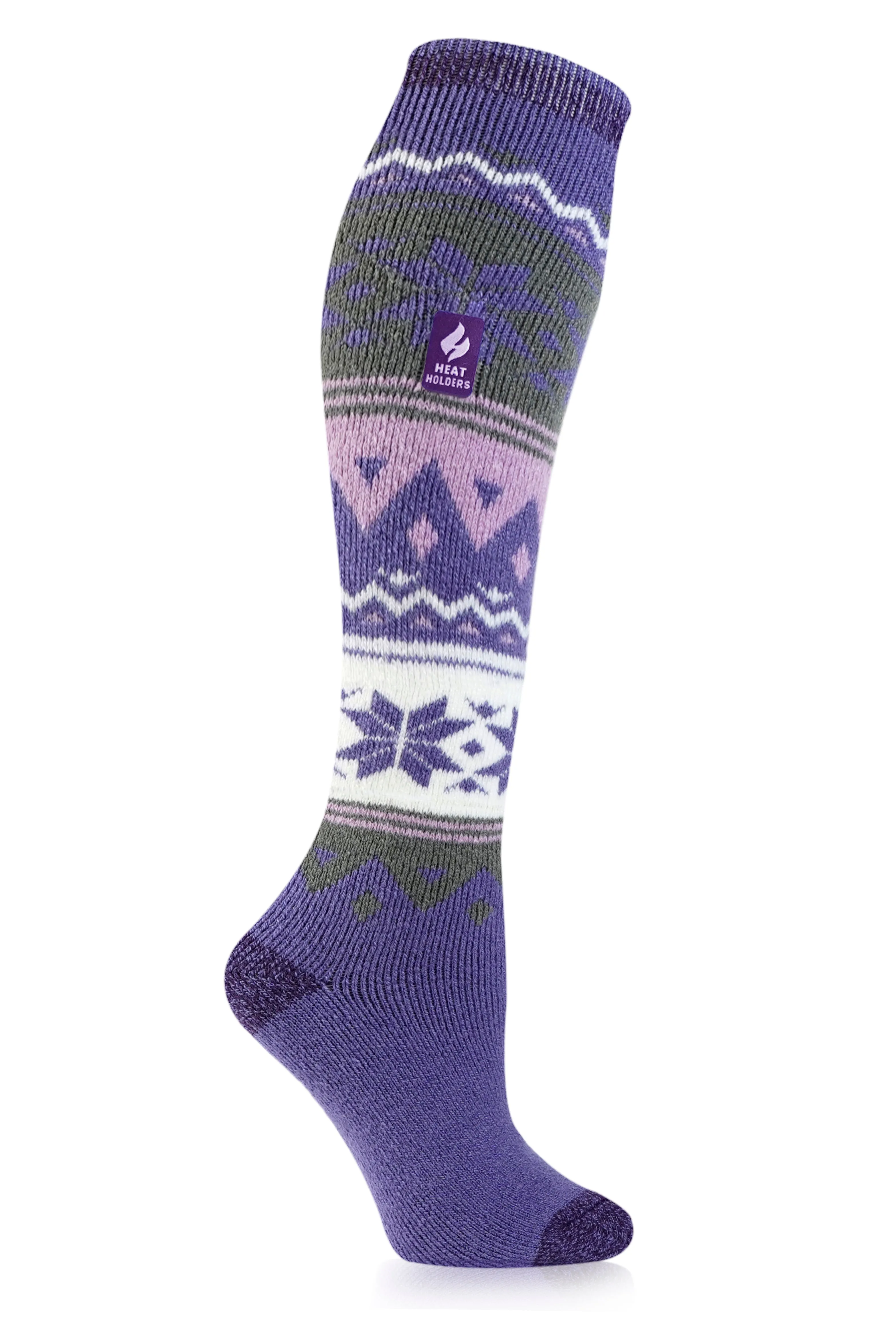 Women's Long Fairisle LITE™ Socks sold by Heat Holders product image thumbnail 4