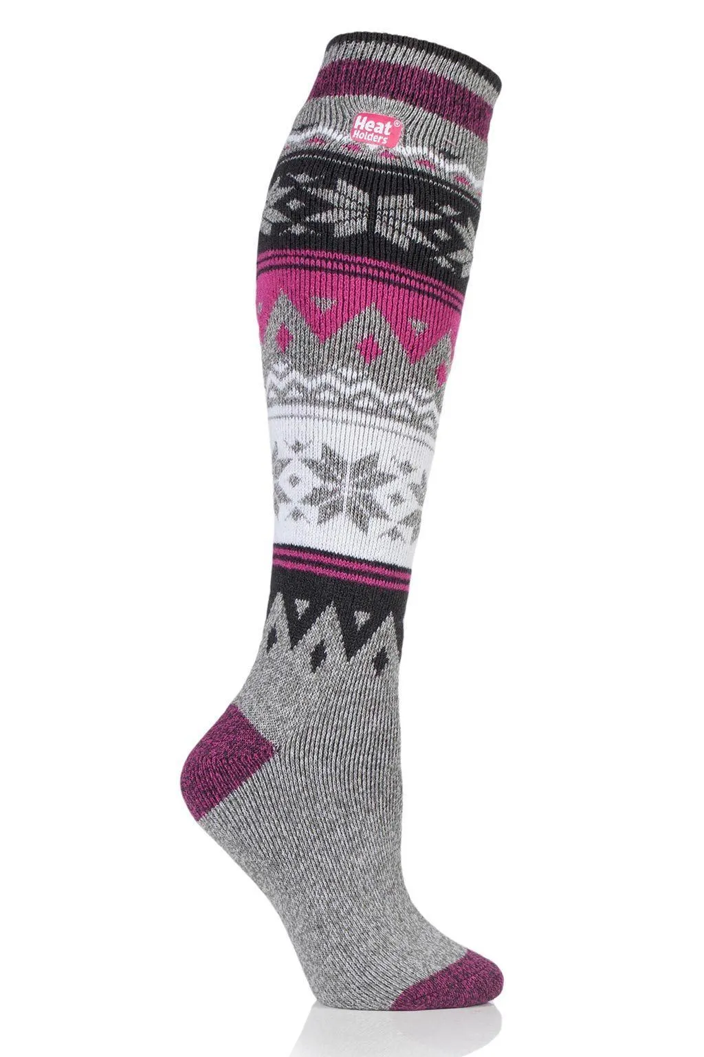 Women's Long Fairisle LITE™ Socks sold by Heat Holders product image thumbnail 2