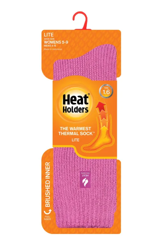 Women's Dahlia LITE™ Crew Socks sold by Heat Holders