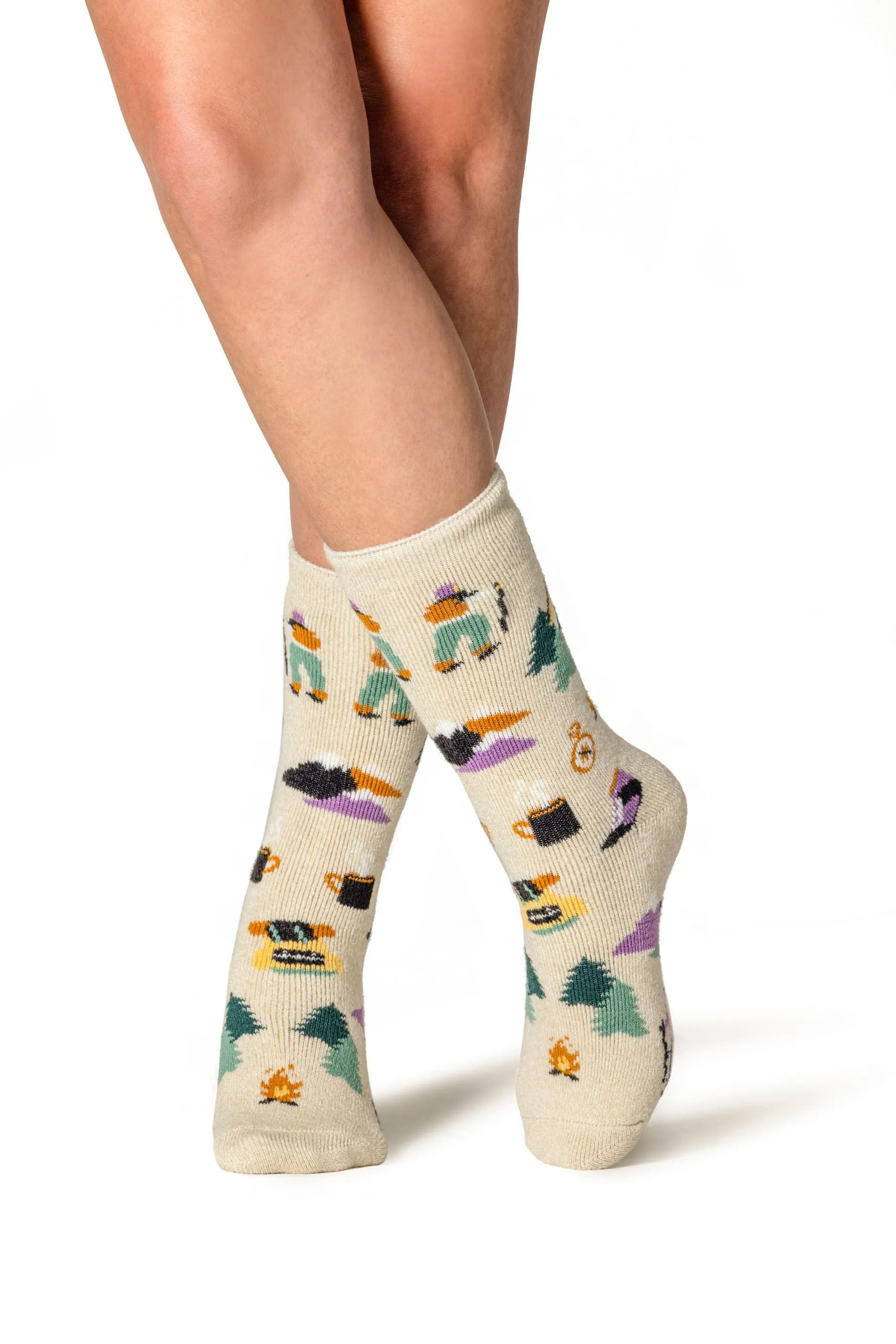 Women's LITE™ Julianna Novelty Crew Sock sold by Heat Holders product image thumbnail 5