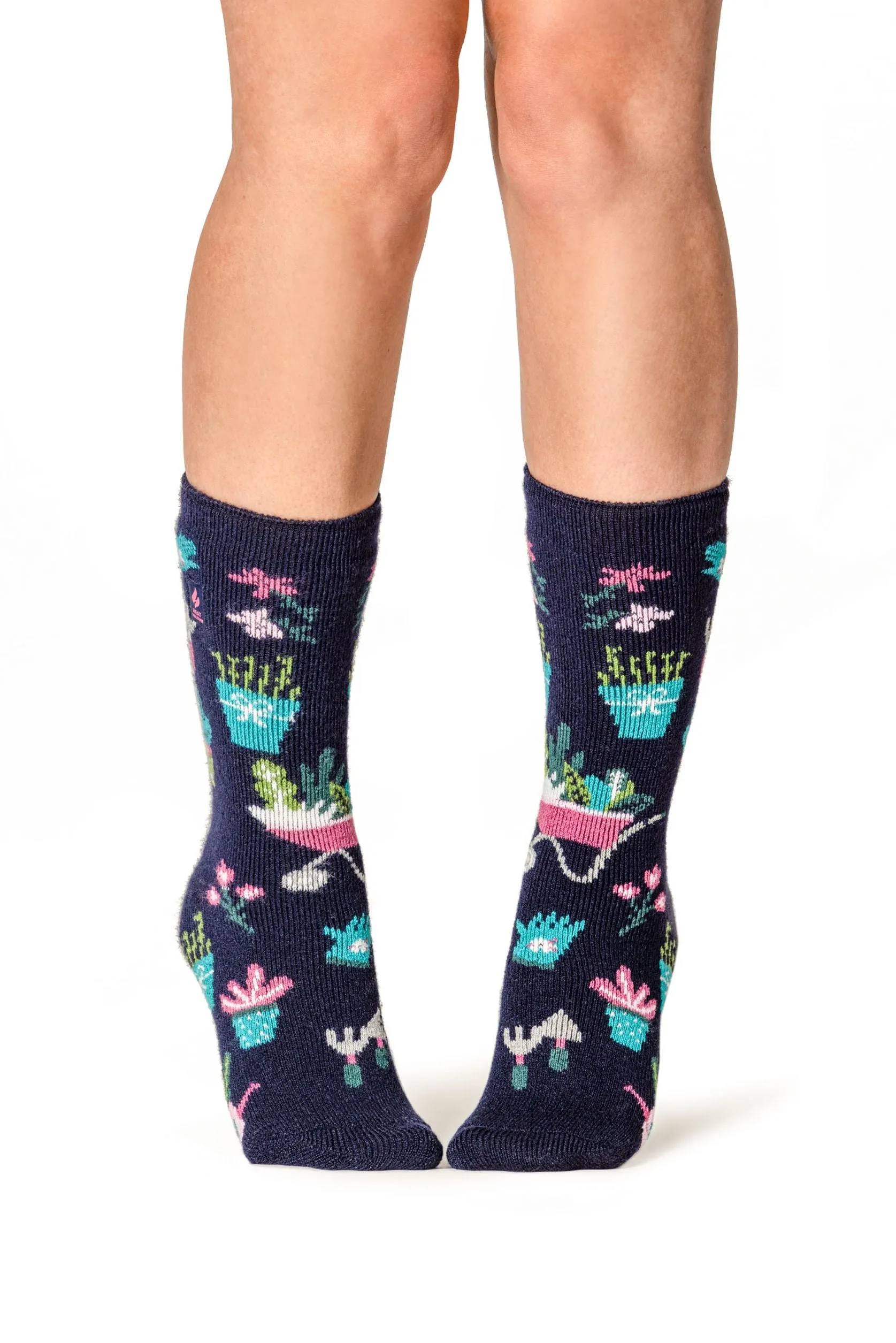 Women's LITE™ Julianna Novelty Crew Sock sold by Heat Holders product image thumbnail 3