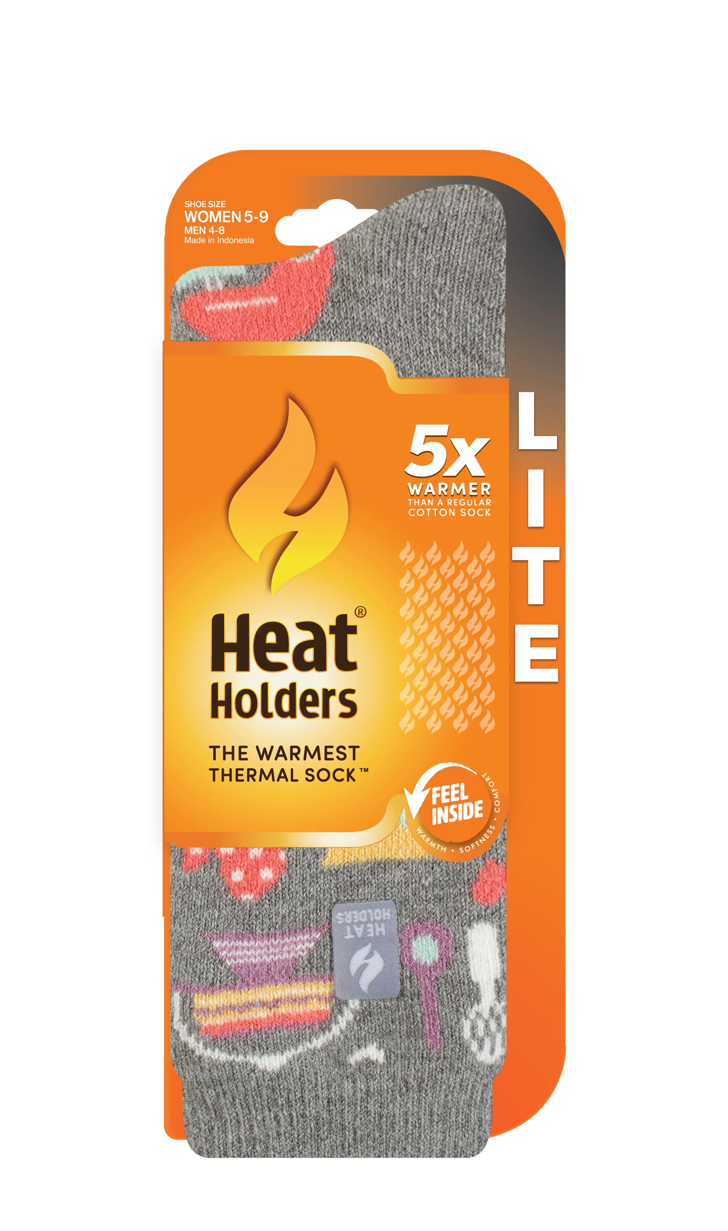 Women's LITE™ Julianna Novelty Crew Sock sold by Heat Holders