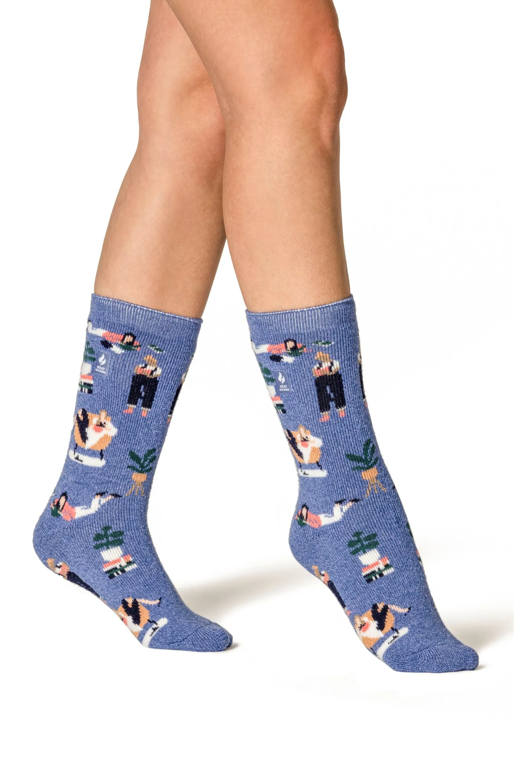 Women's LITE™ Julianna Novelty Crew Sock sold by Heat Holders product image thumbnail 4