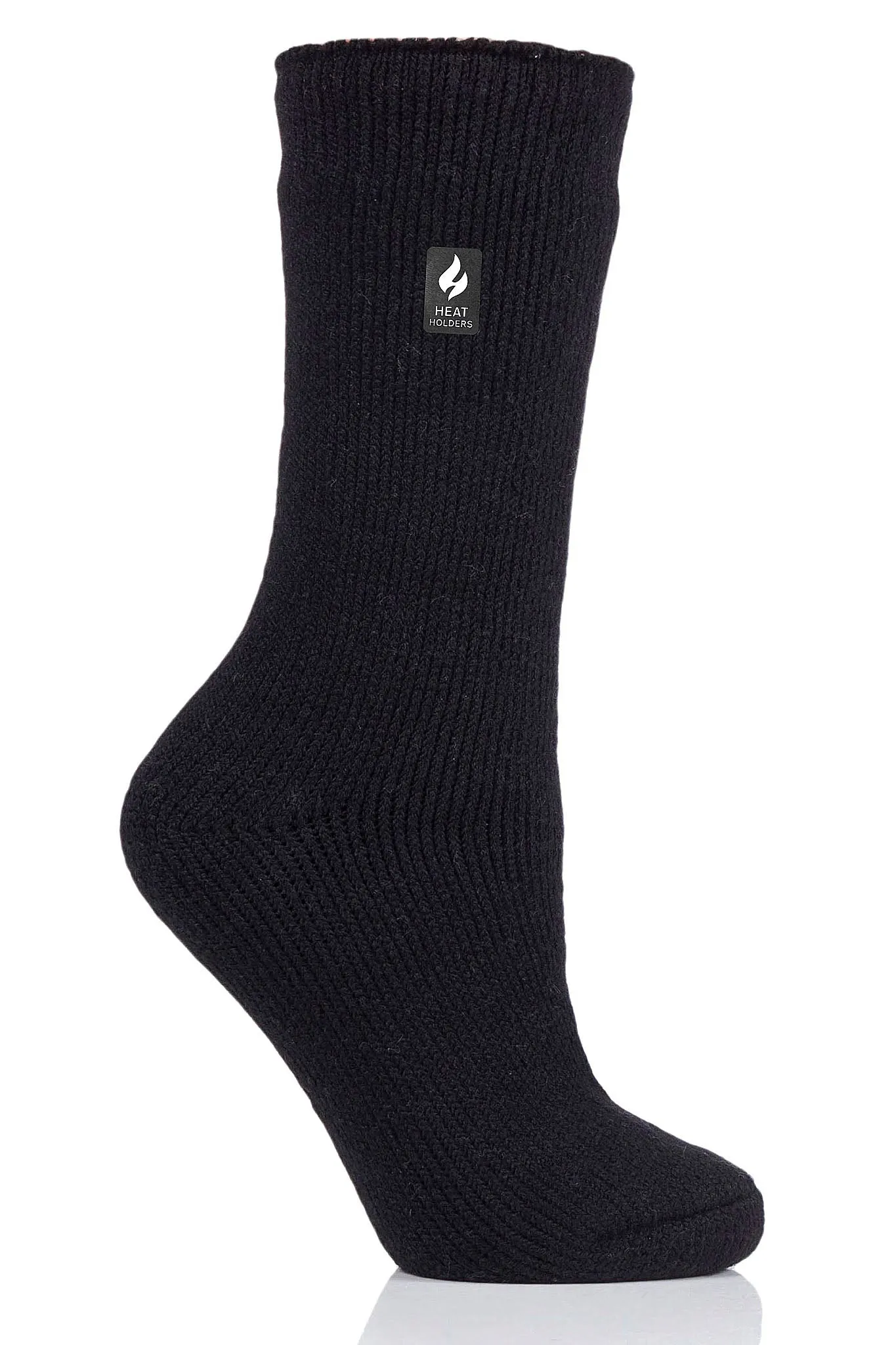 Women's Camellia ORIGINAL™ Big/Tall Crew Socks sold by Heat Holders product image thumbnail 2