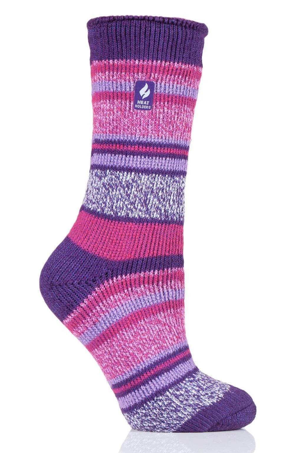 Women's Yasmine Multi Twist Stripe Socks sold by Heat Holders product image thumbnail 2