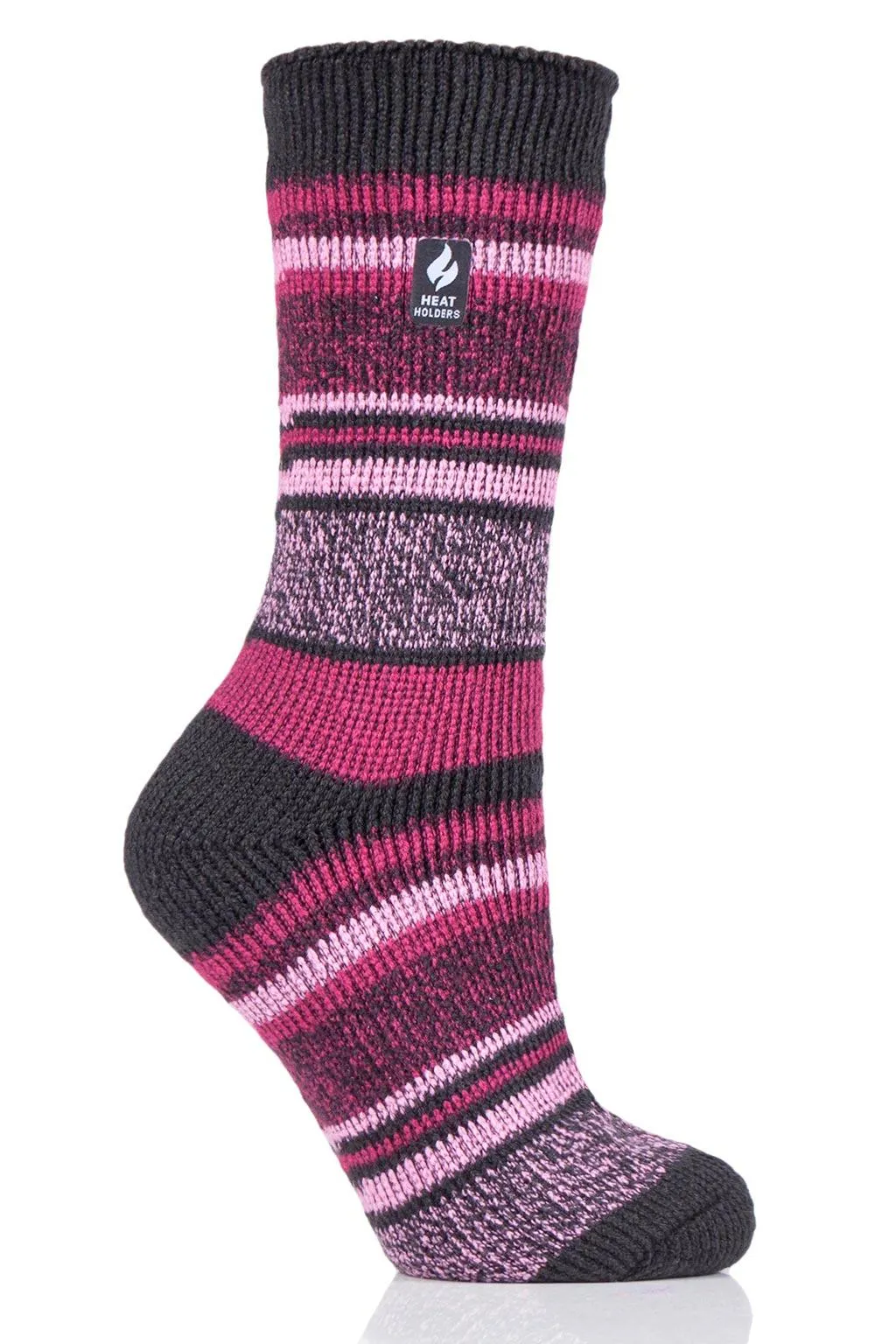 Women's Yasmine Multi Twist Stripe Socks sold by Heat Holders product image thumbnail 4